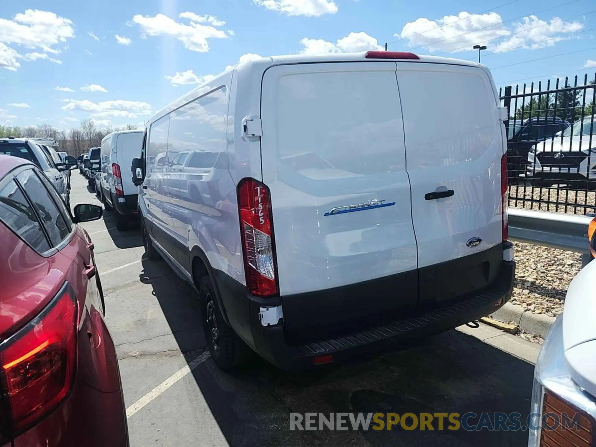 9 Photograph of a damaged car 1FTBW1YM8SKA12957 FORD TRANSIT 2025