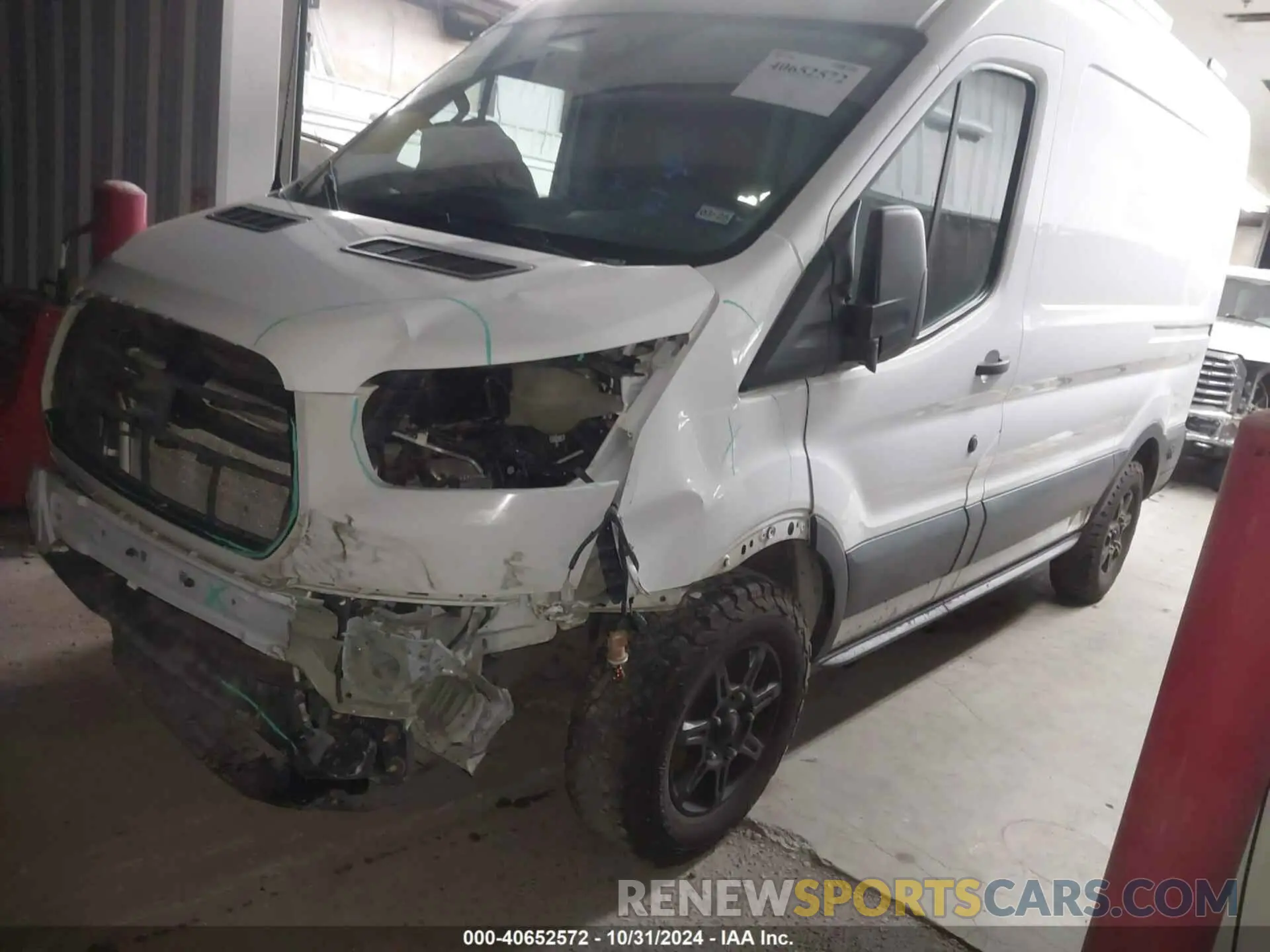2 Photograph of a damaged car 1FTYR1CM4KKA00653 FORD TRANSIT-250 2019