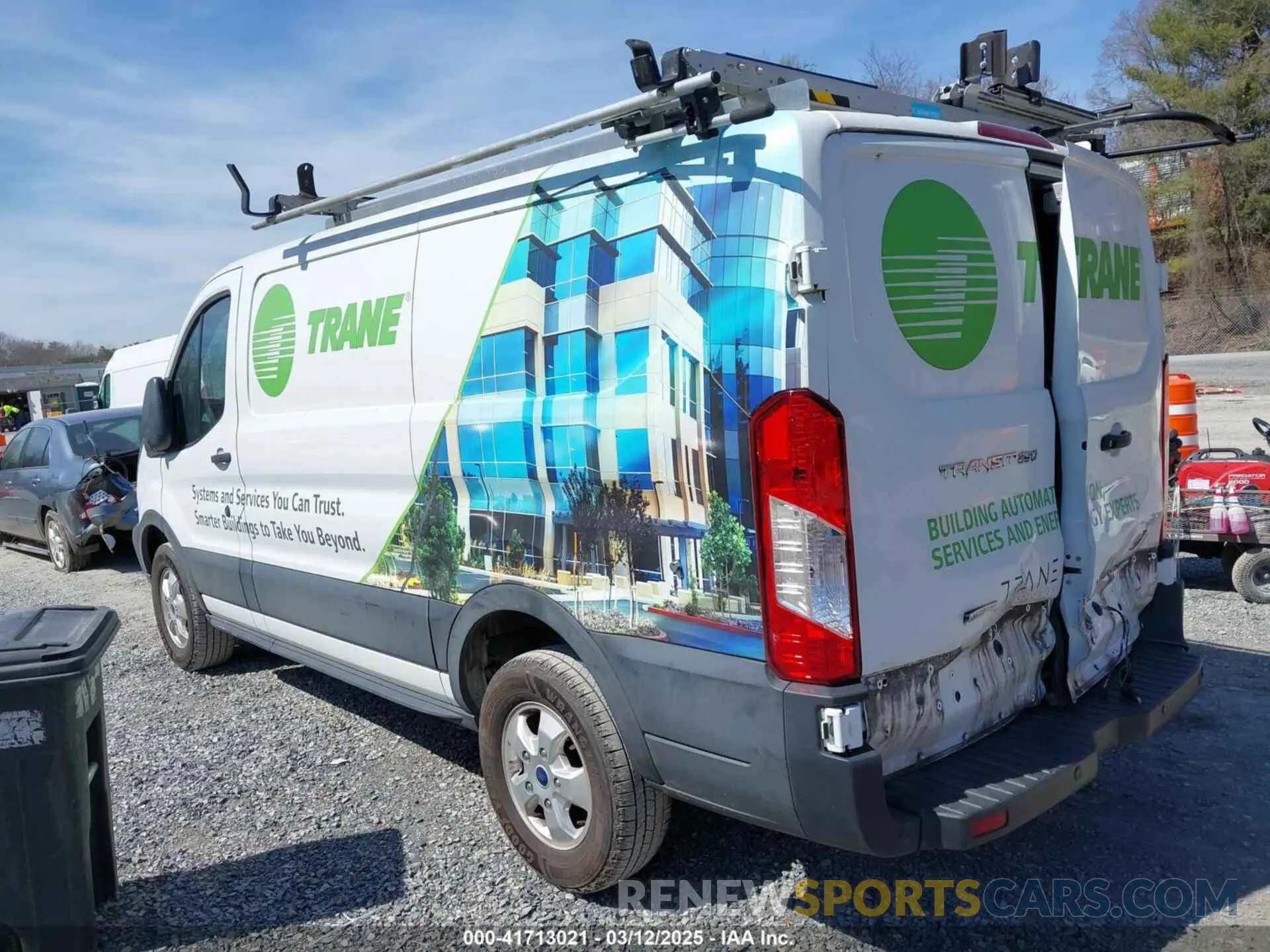 3 Photograph of a damaged car 1FTYR1YG6KKA40817 FORD TRANSIT-250 2019