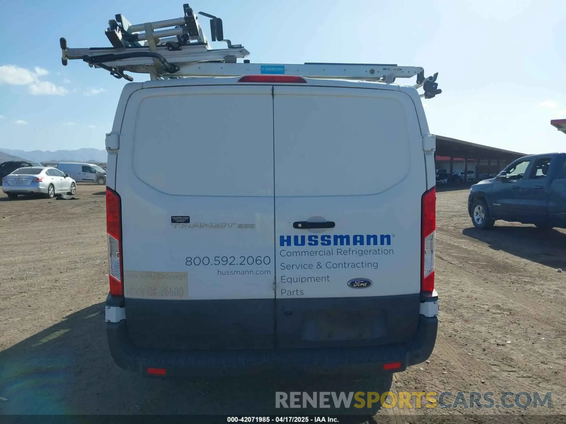 16 Photograph of a damaged car 1FTYR1YM2KKA26600 FORD TRANSIT-250 2019