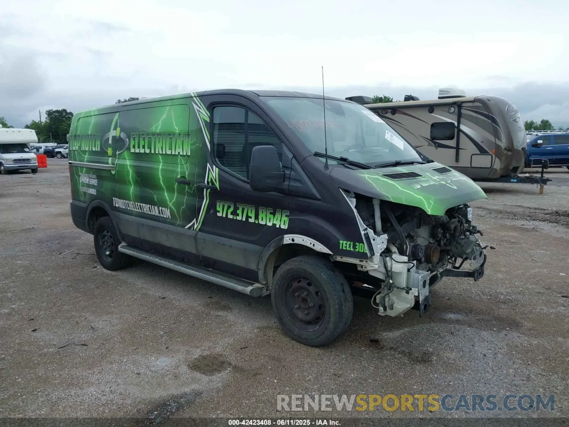 1 Photograph of a damaged car 1FTYR1YM5KKB01872 FORD TRANSIT-250 2019