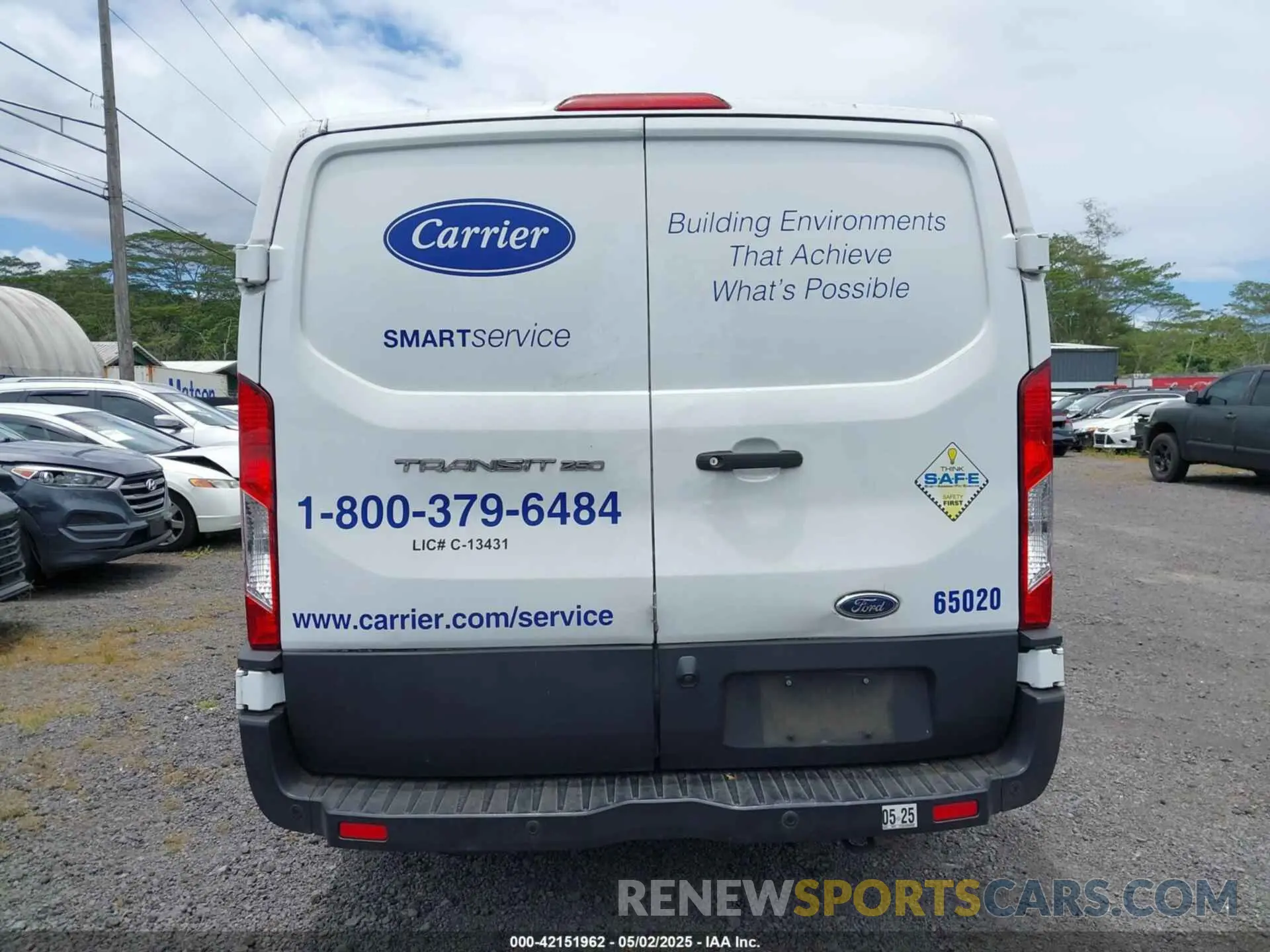 16 Photograph of a damaged car 1FTYR1YM6KKB87869 FORD TRANSIT-250 2019