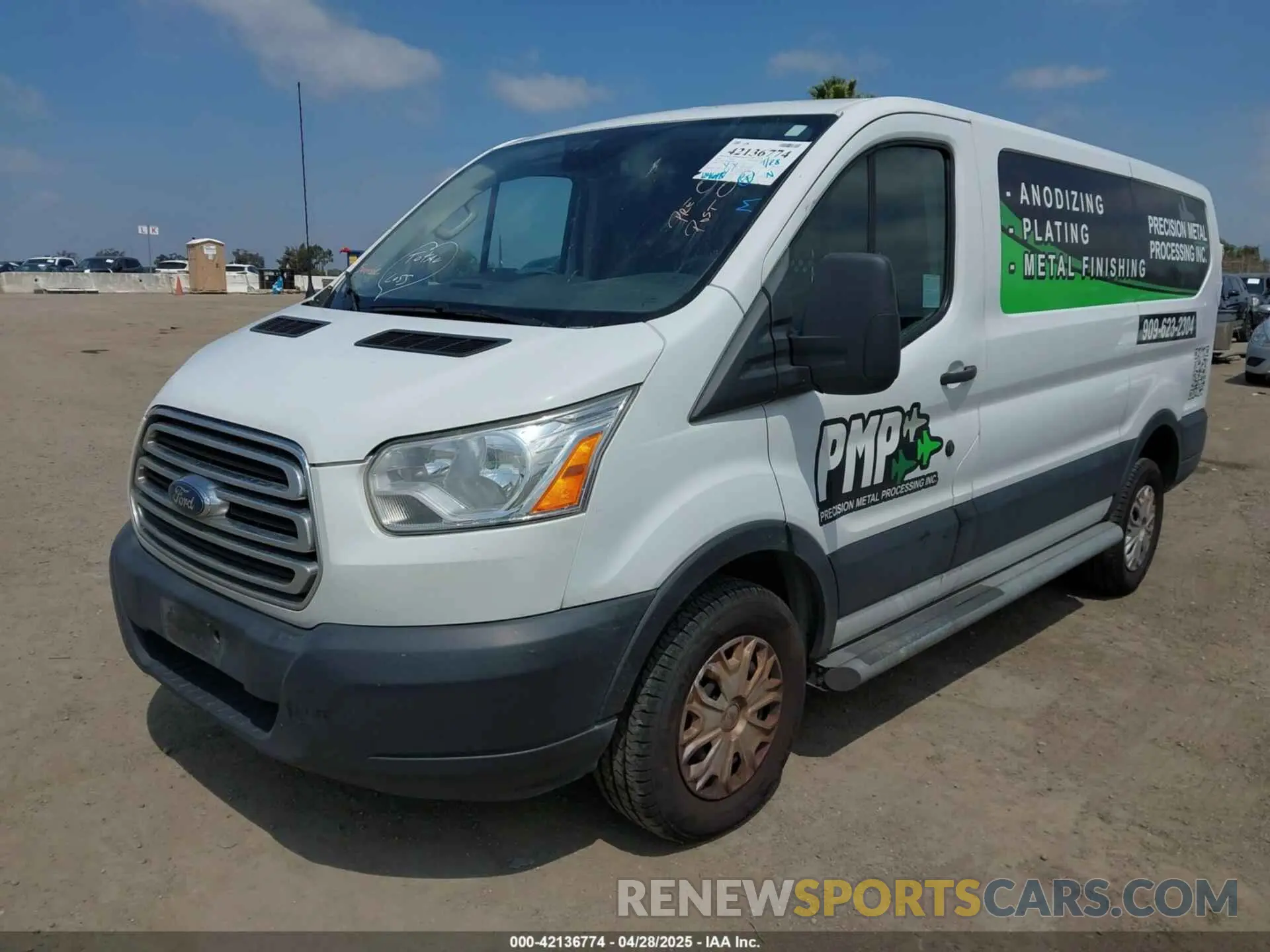 2 Photograph of a damaged car 1FTYR1ZM0KKA86342 FORD TRANSIT-250 2019