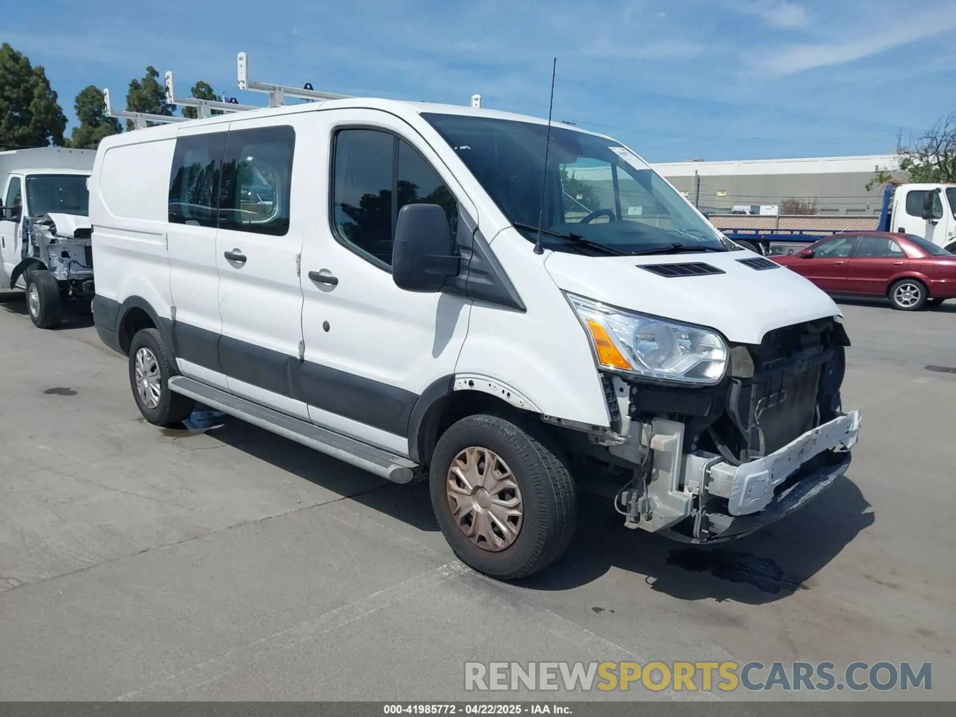 1 Photograph of a damaged car 1FTYR1ZM2KKB02167 FORD TRANSIT-250 2019