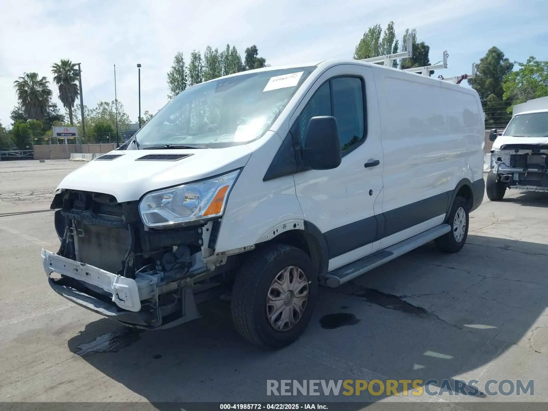 2 Photograph of a damaged car 1FTYR1ZM2KKB02167 FORD TRANSIT-250 2019