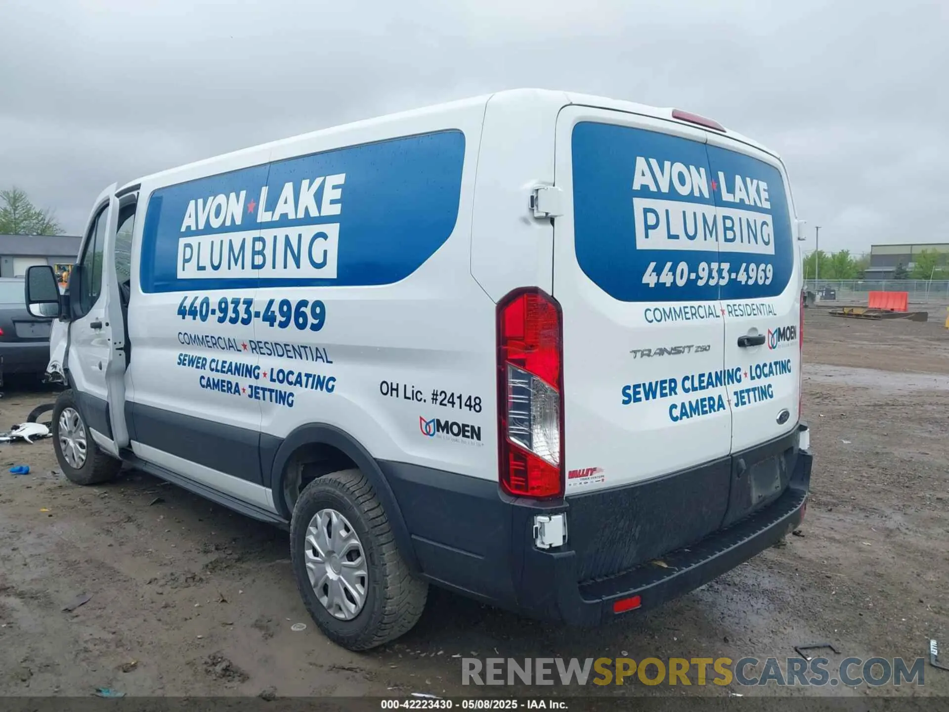 3 Photograph of a damaged car 1FTYR1ZM3KKB50213 FORD TRANSIT-250 2019