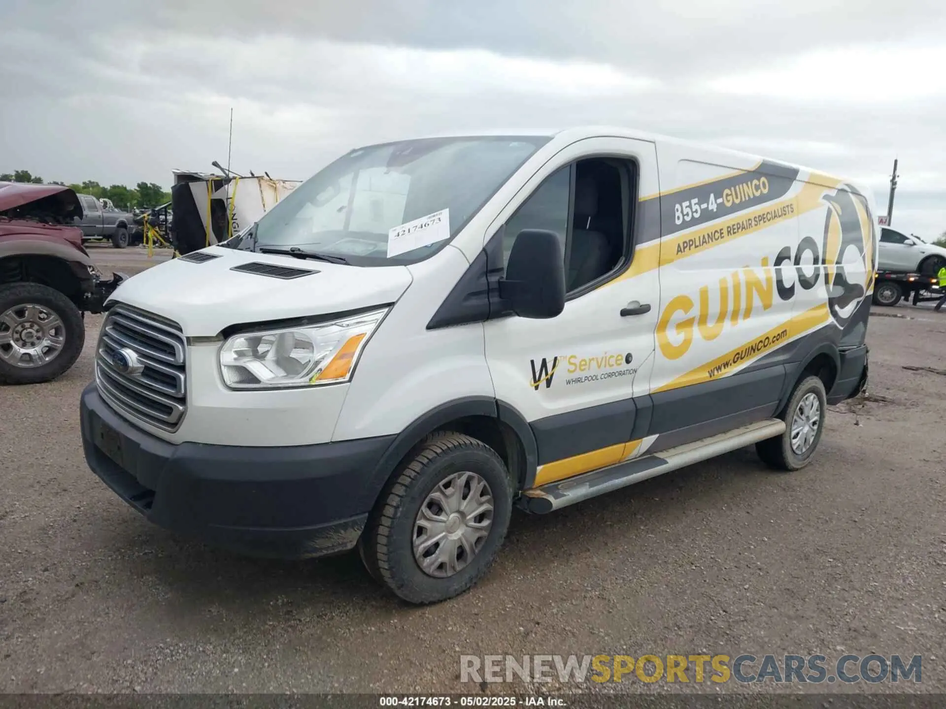 2 Photograph of a damaged car 1FTYR1ZM4KKA54929 FORD TRANSIT-250 2019