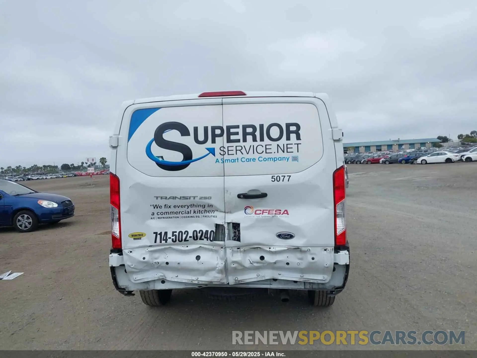 16 Photograph of a damaged car 1FTYR1ZM4KKB36594 FORD TRANSIT-250 2019