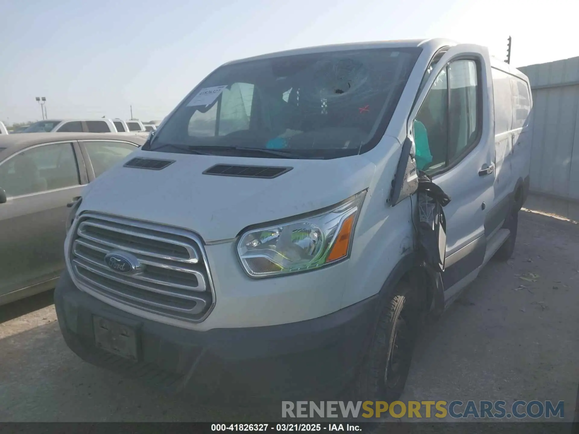 2 Photograph of a damaged car 1FTYR1ZM7KKA56092 FORD TRANSIT-250 2019