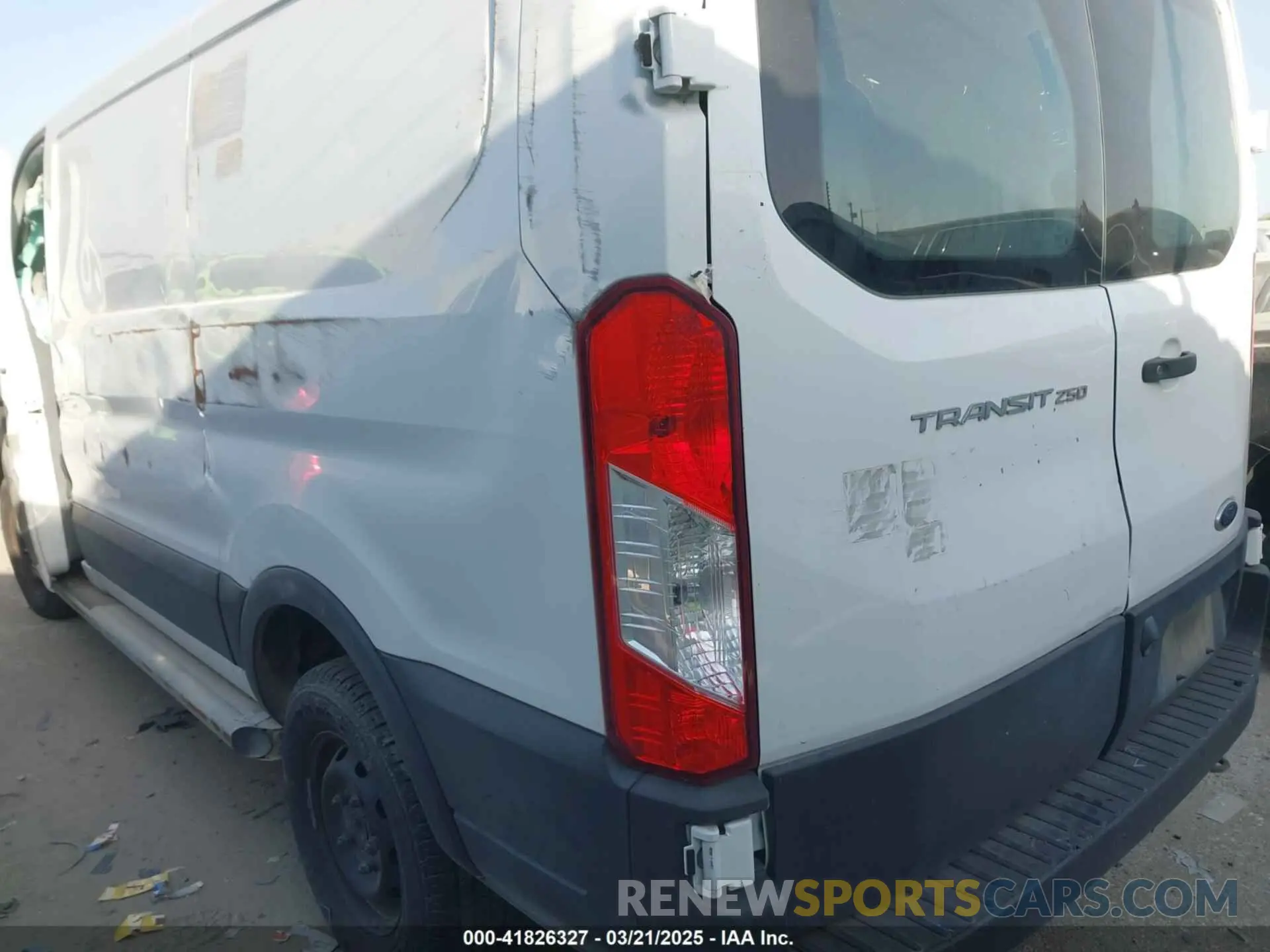 3 Photograph of a damaged car 1FTYR1ZM7KKA56092 FORD TRANSIT-250 2019