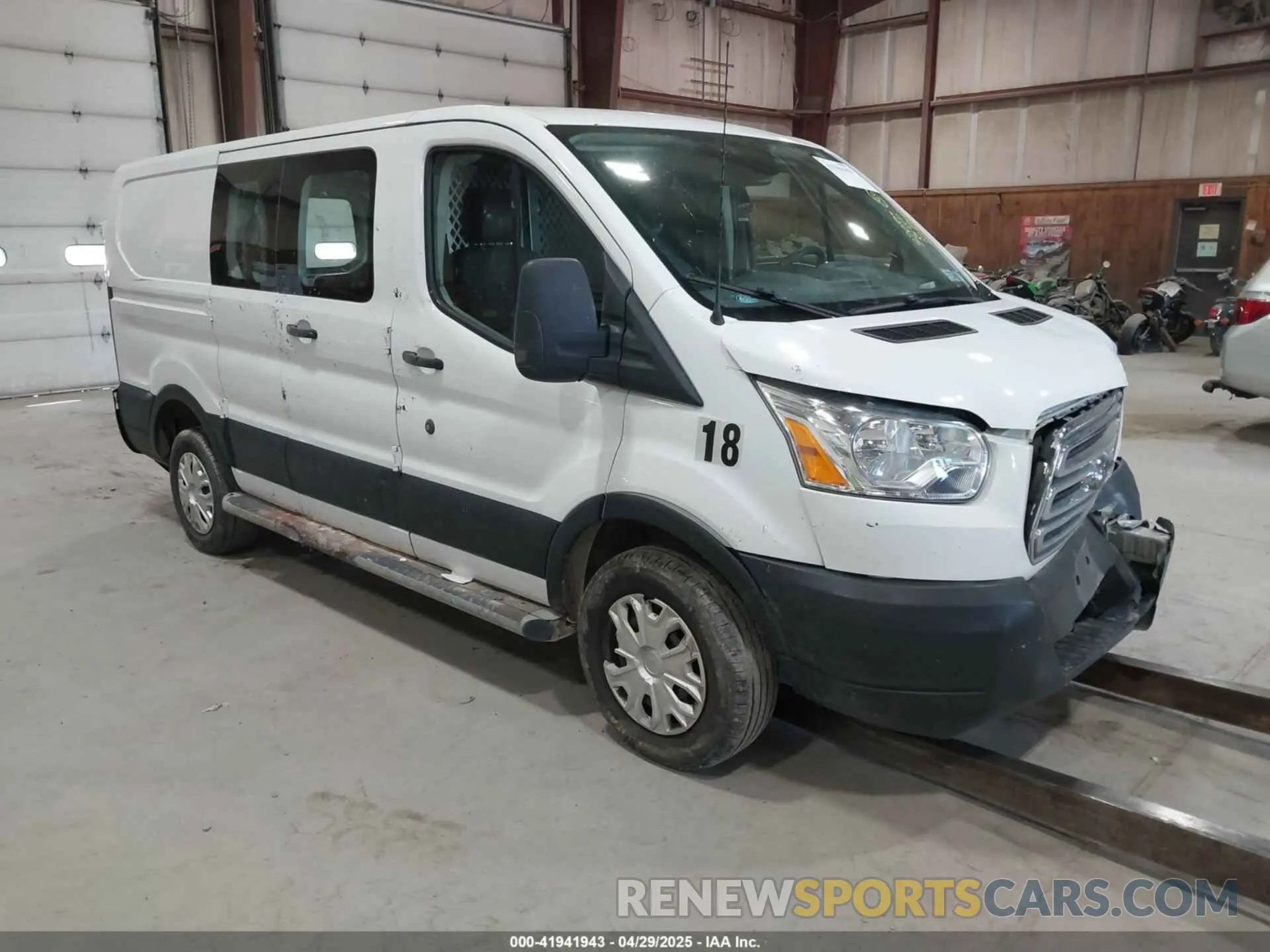 1 Photograph of a damaged car 1FTYR1ZM7KKA71062 FORD TRANSIT-250 2019