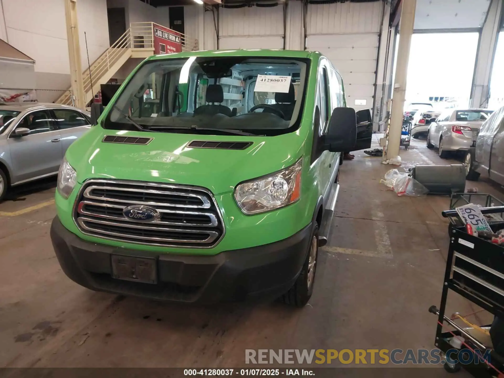 2 Photograph of a damaged car 1FTYR1ZM8KKB20494 FORD TRANSIT-250 2019
