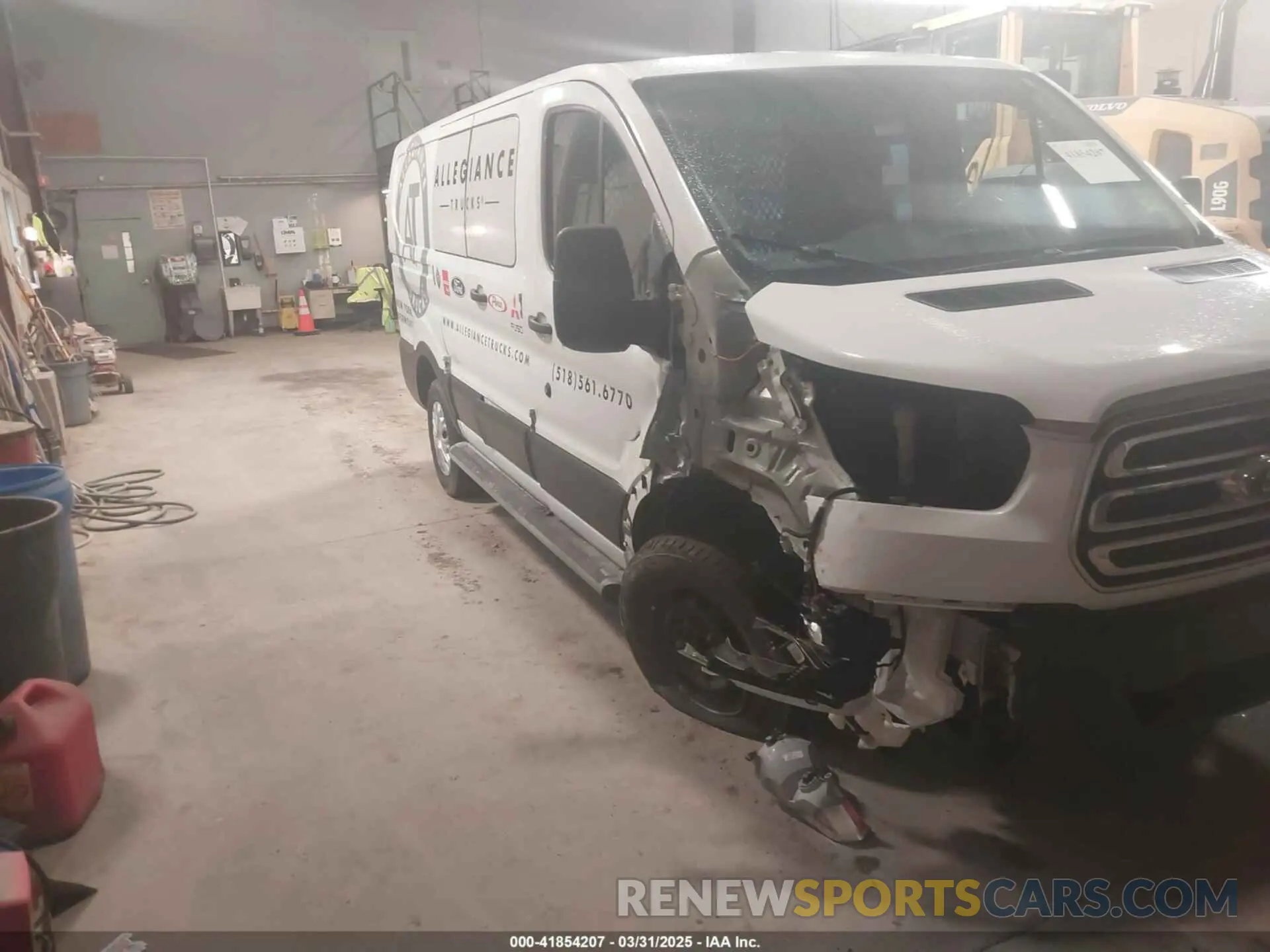 1 Photograph of a damaged car 1FTYR1ZMXKKB21503 FORD TRANSIT-250 2019