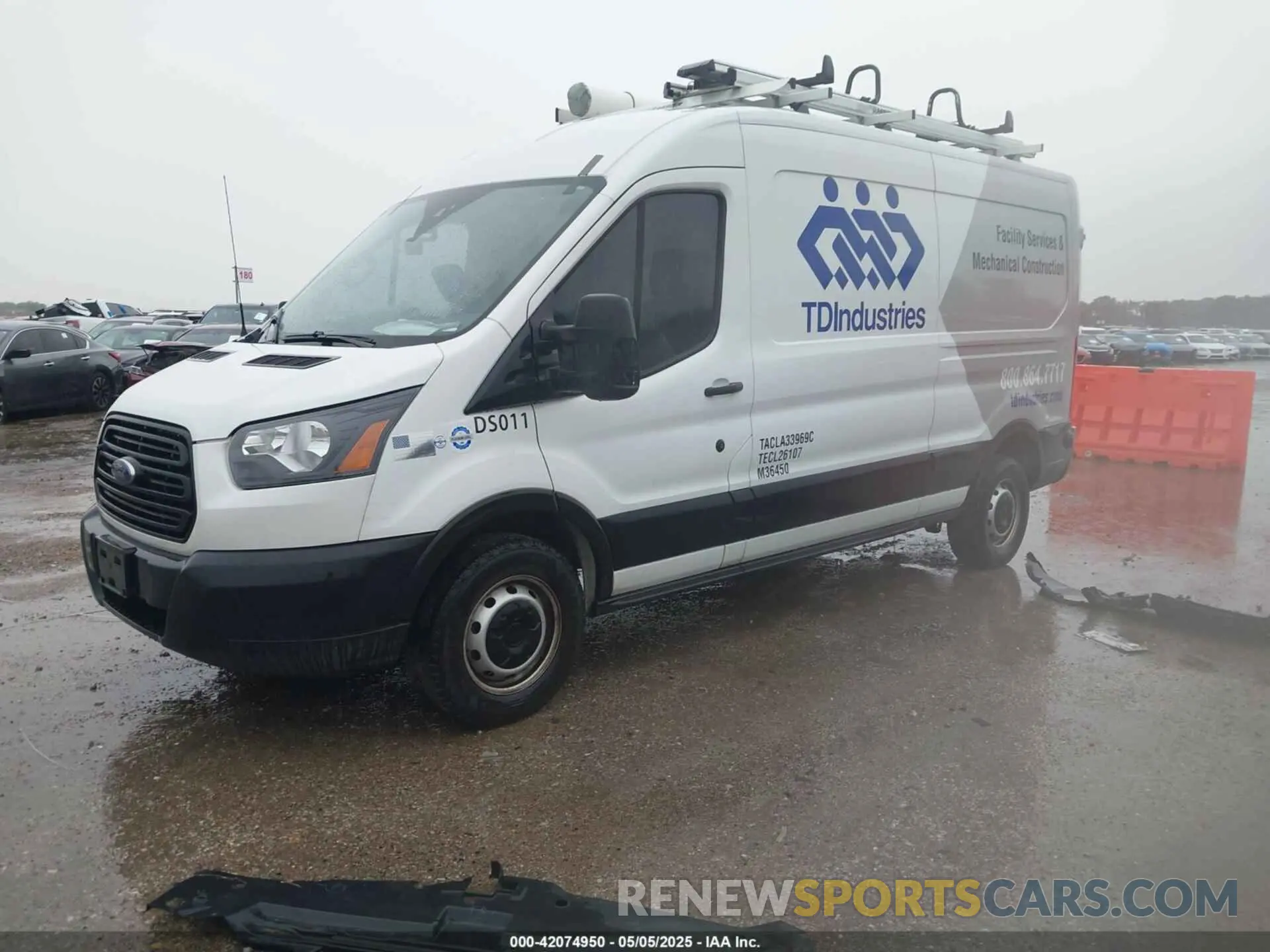 2 Photograph of a damaged car 1FTYR2CG9KKB86352 FORD TRANSIT-250 2019