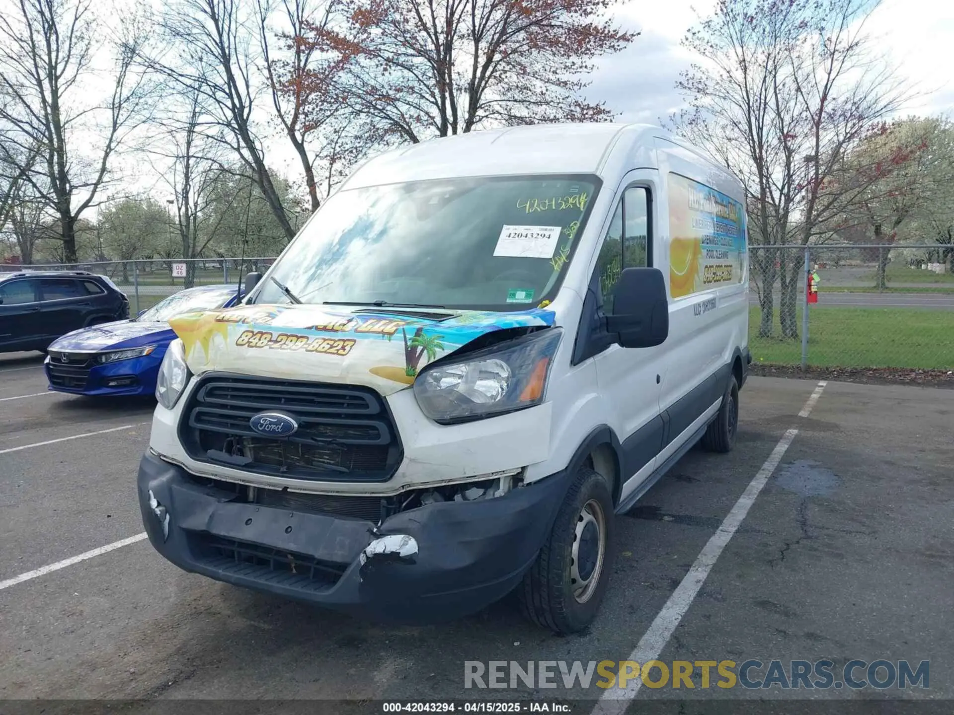2 Photograph of a damaged car 1FTYR2CM0KKB07737 FORD TRANSIT-250 2019