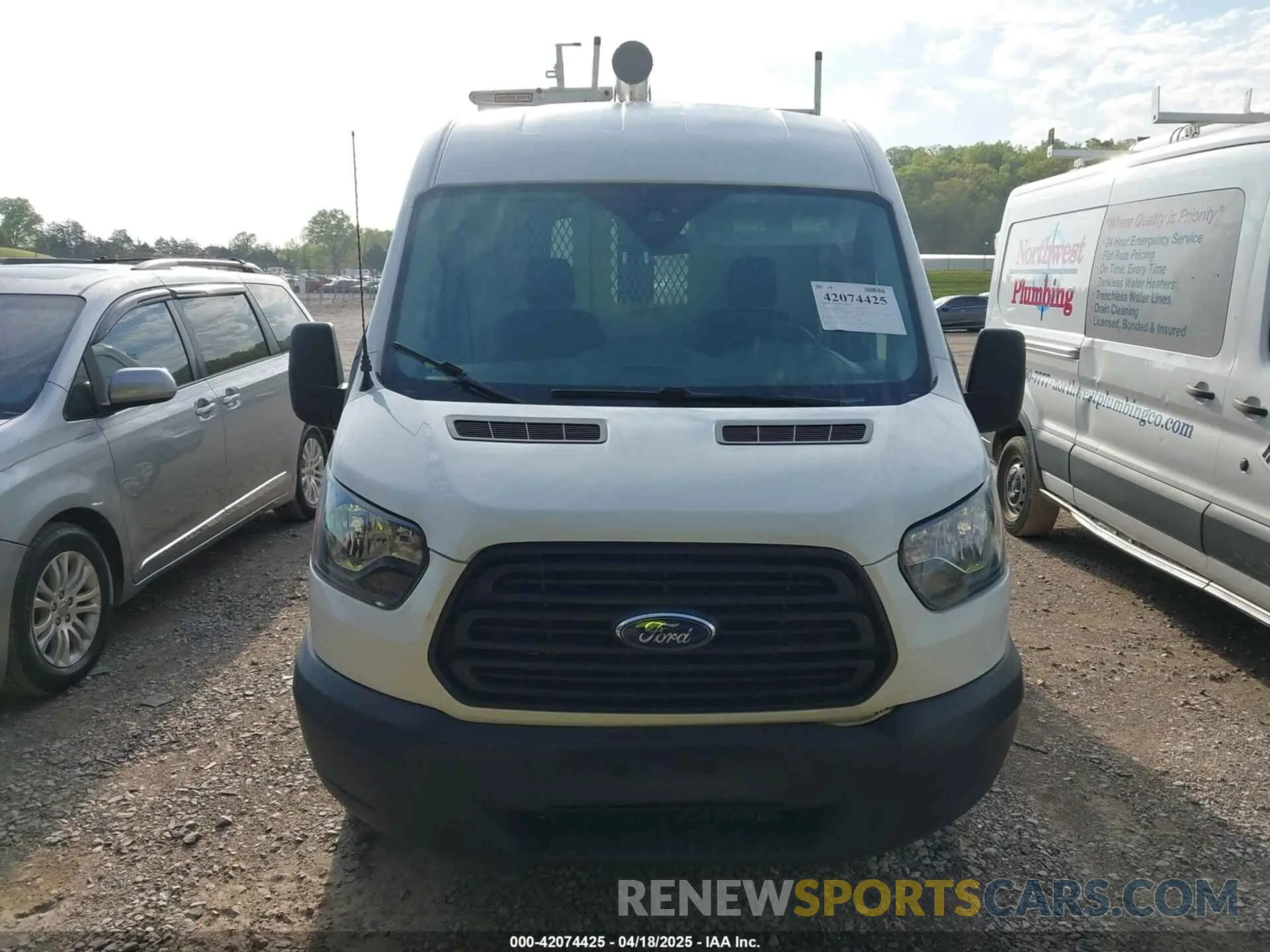 12 Photograph of a damaged car 1FTYR2CM1KKA87353 FORD TRANSIT-250 2019