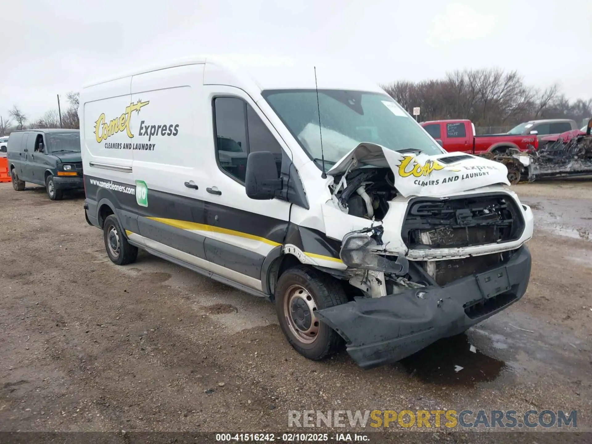 1 Photograph of a damaged car 1FTYR2CM2KKA82002 FORD TRANSIT-250 2019