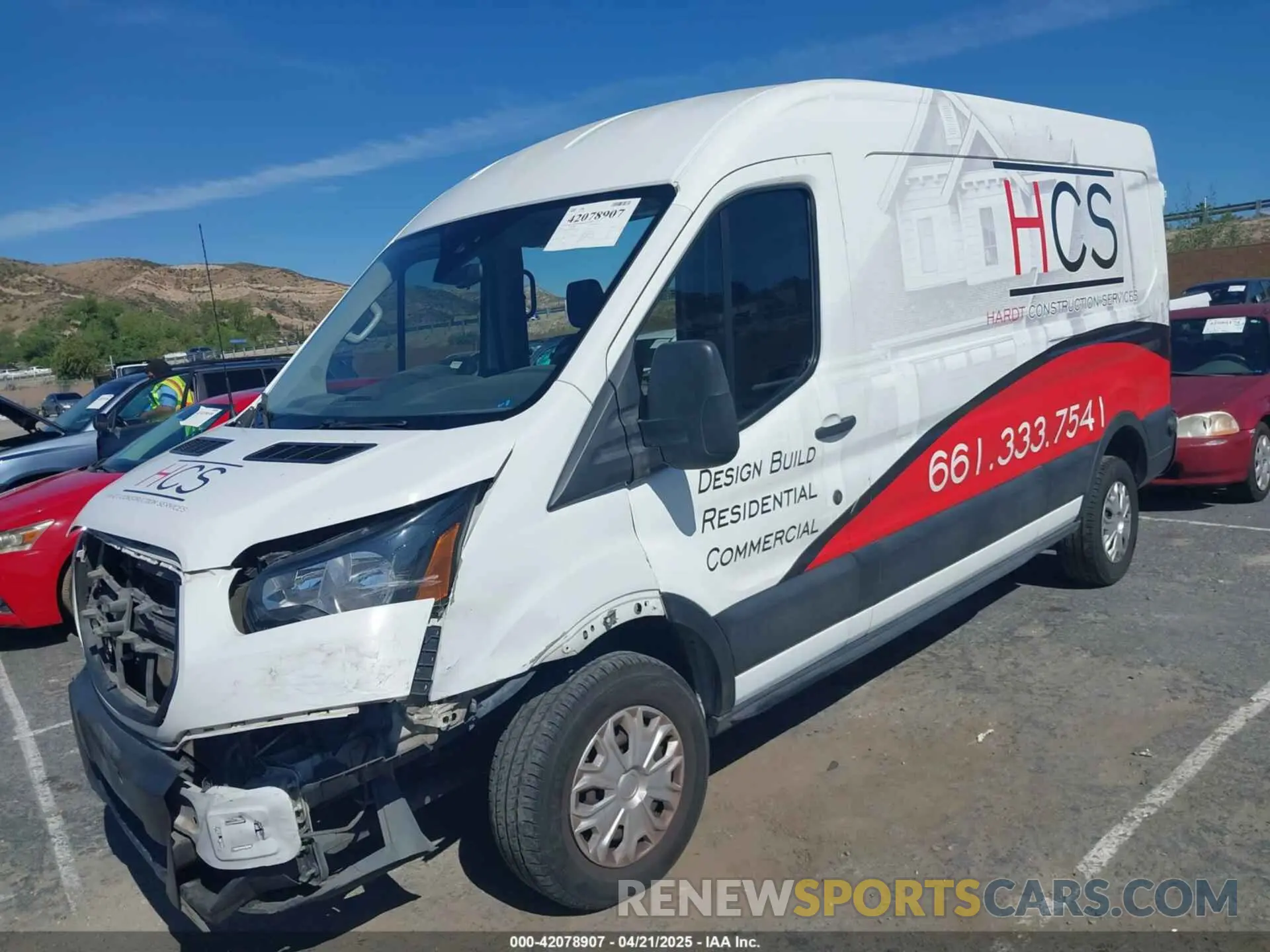 2 Photograph of a damaged car 1FTYR2CM3KKA87418 FORD TRANSIT-250 2019