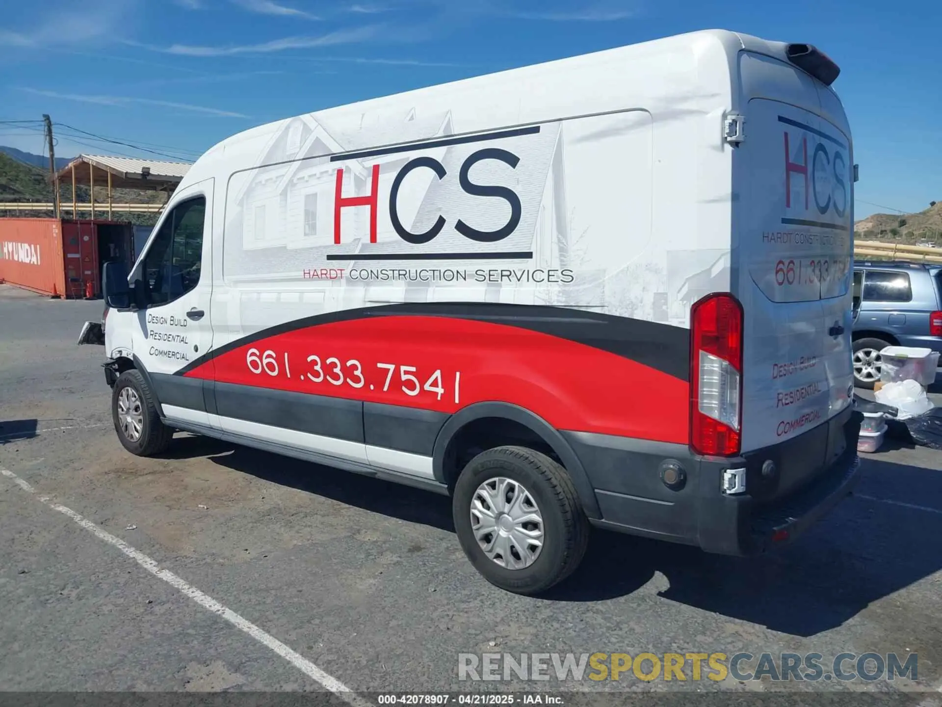 3 Photograph of a damaged car 1FTYR2CM3KKA87418 FORD TRANSIT-250 2019