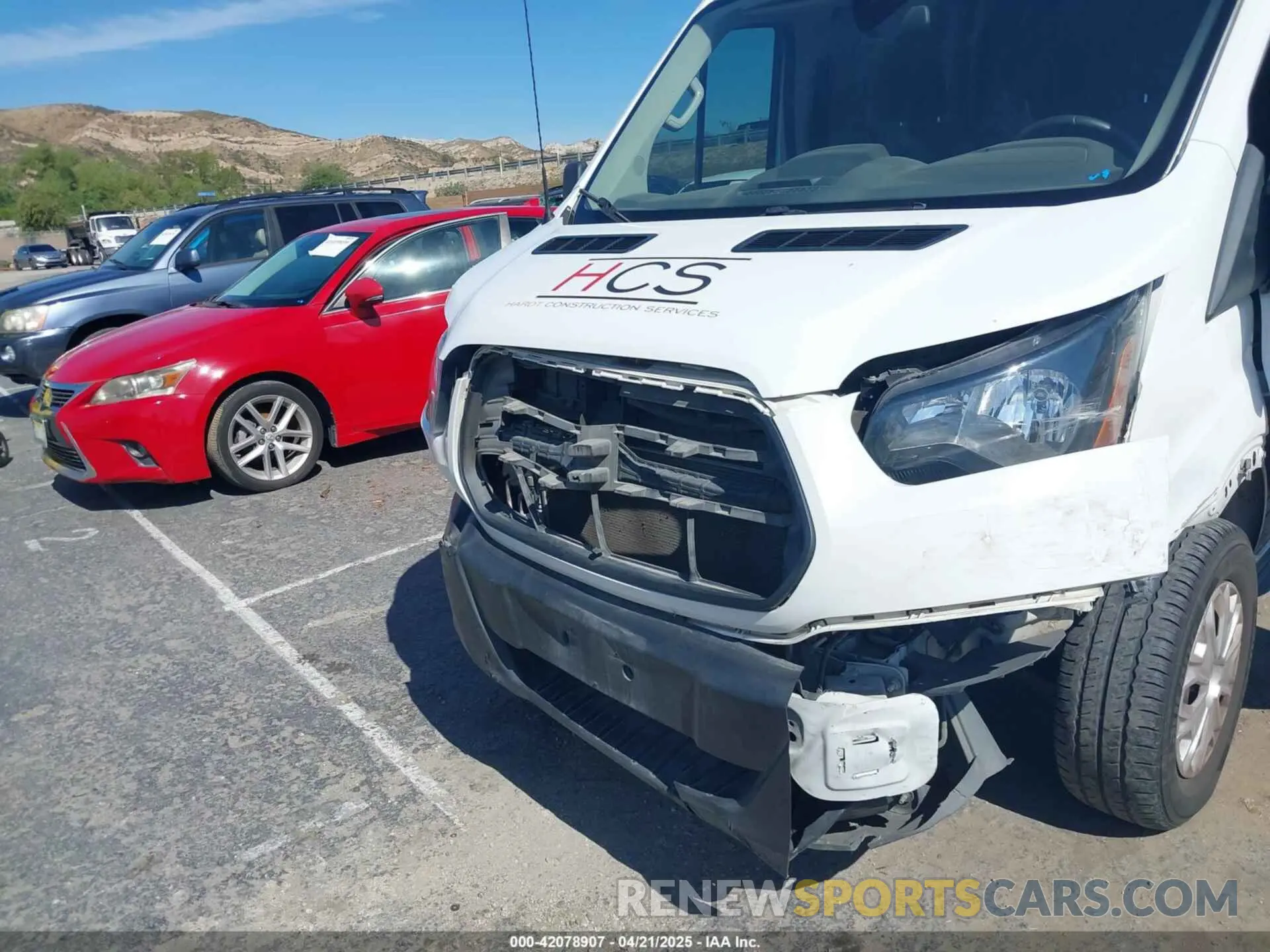 6 Photograph of a damaged car 1FTYR2CM3KKA87418 FORD TRANSIT-250 2019