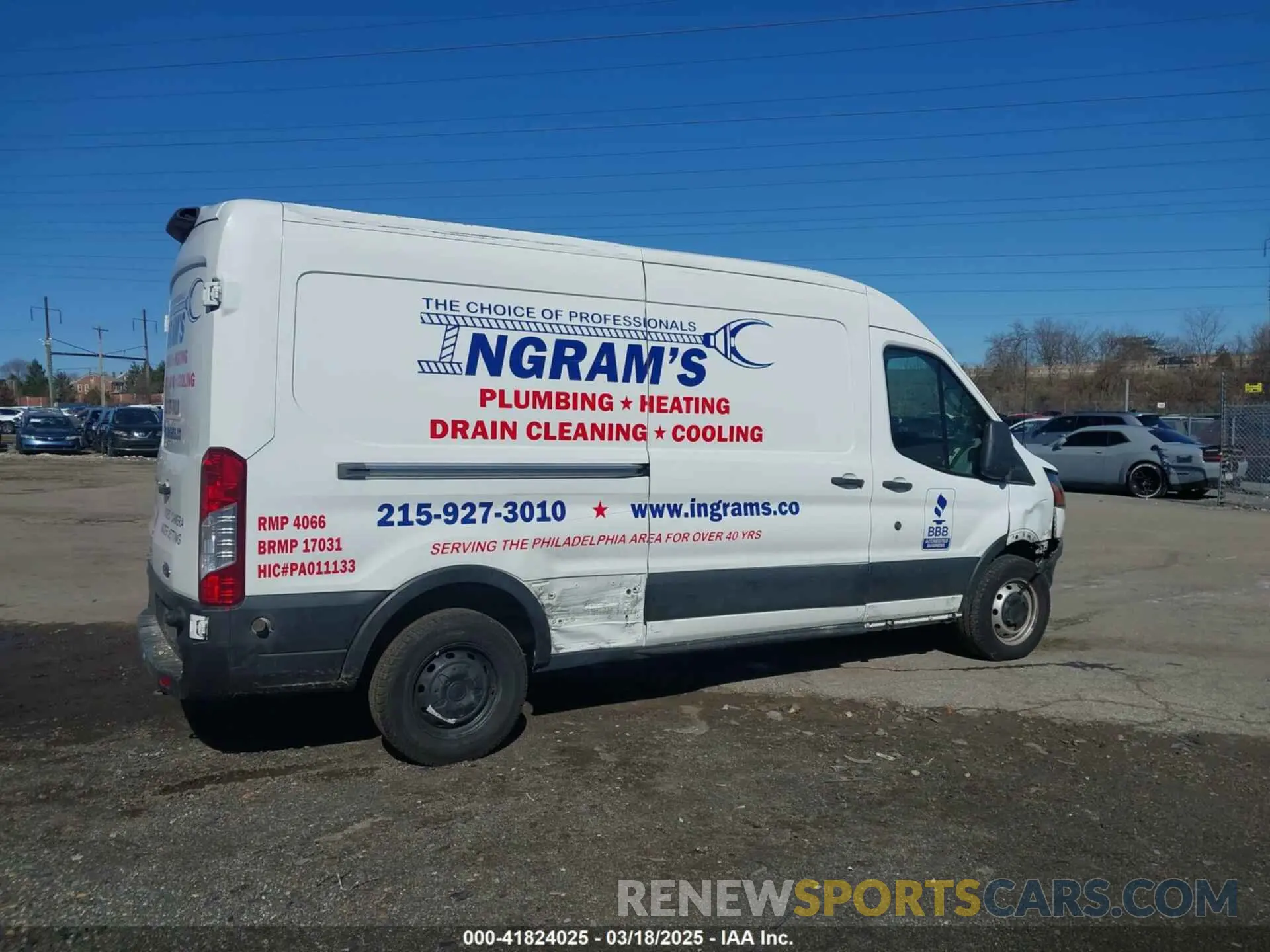 17 Photograph of a damaged car 1FTYR2CM3KKB23320 FORD TRANSIT-250 2019