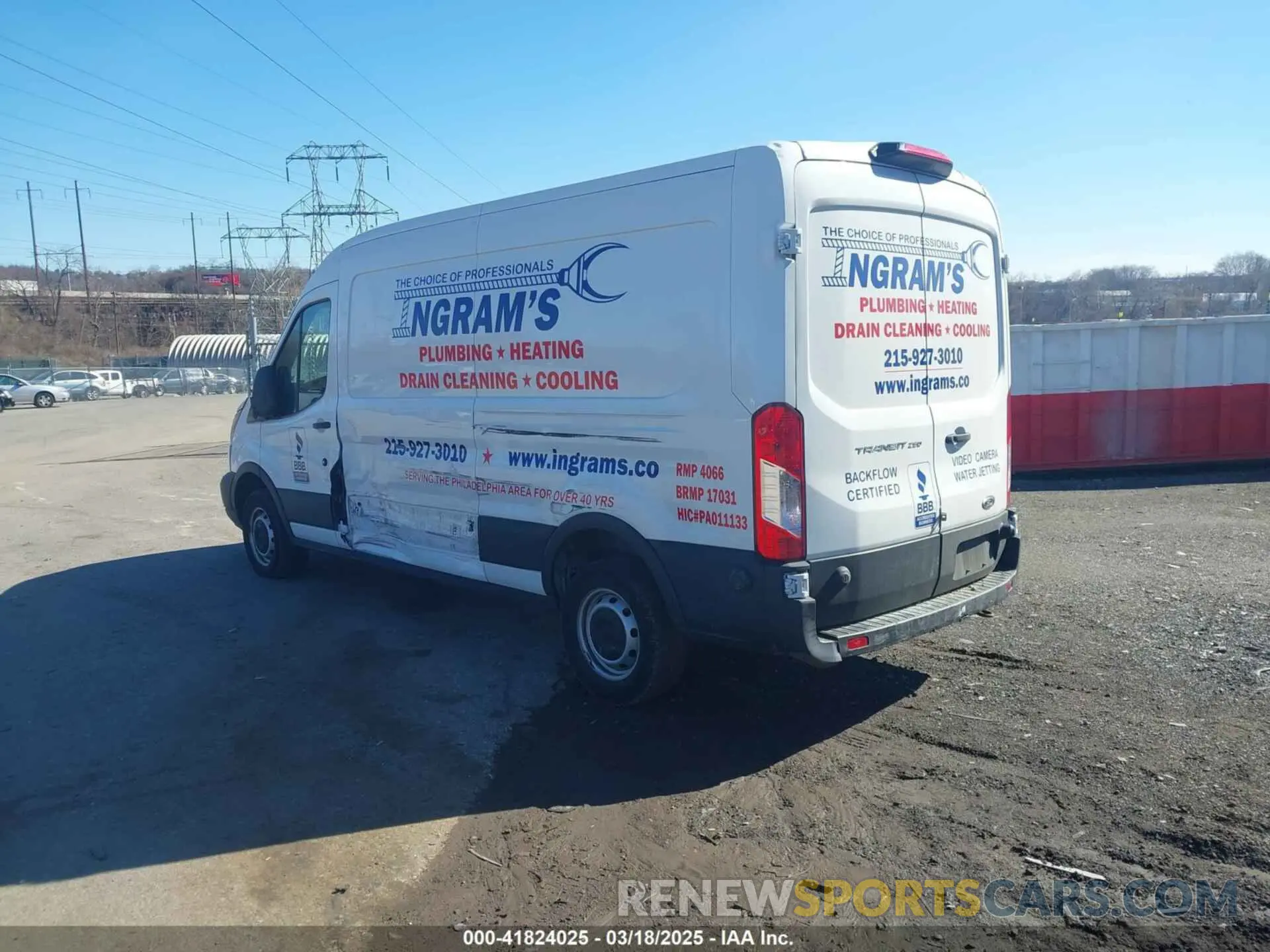 3 Photograph of a damaged car 1FTYR2CM3KKB23320 FORD TRANSIT-250 2019