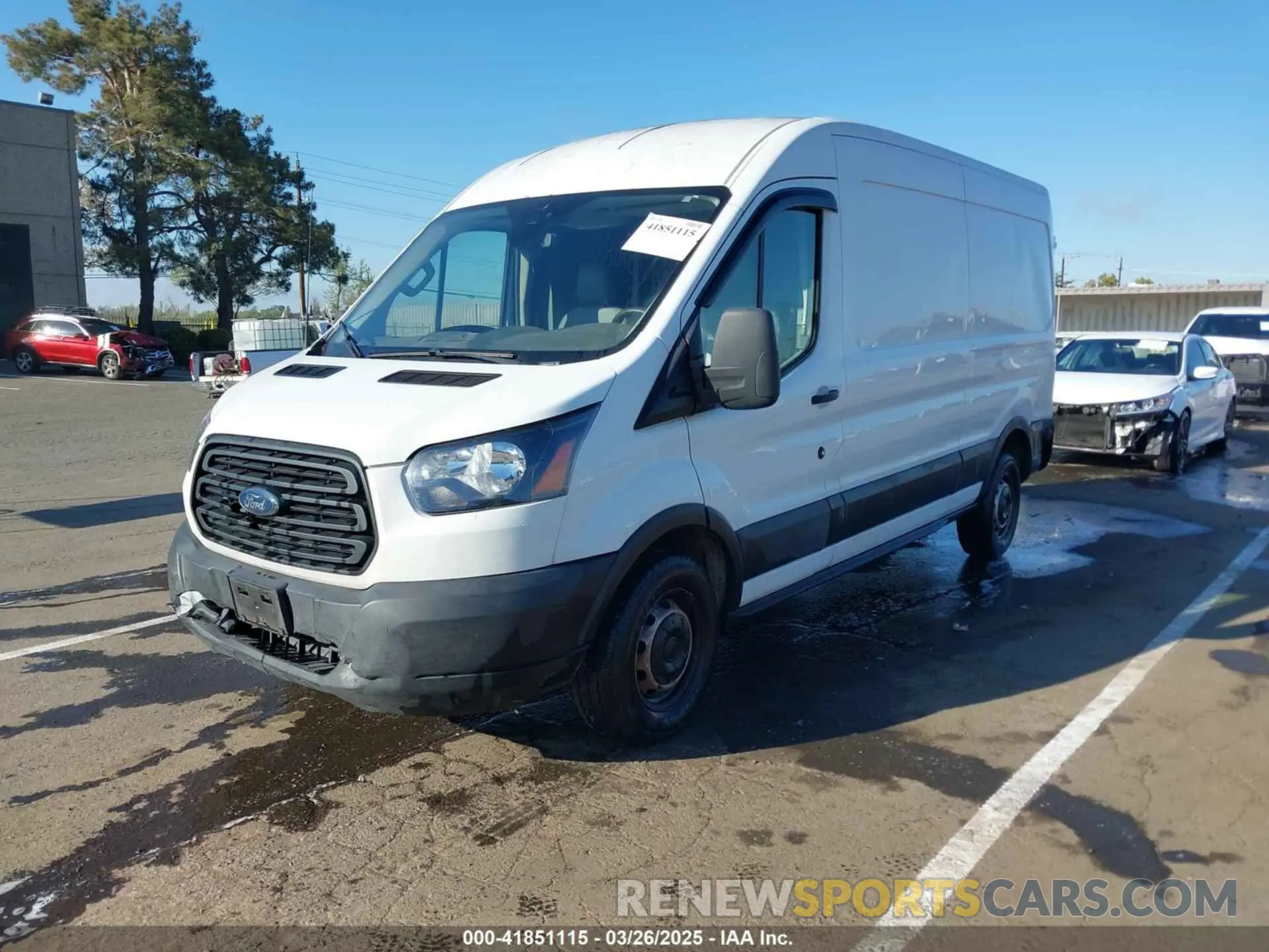 2 Photograph of a damaged car 1FTYR2CM6KKA46796 FORD TRANSIT-250 2019