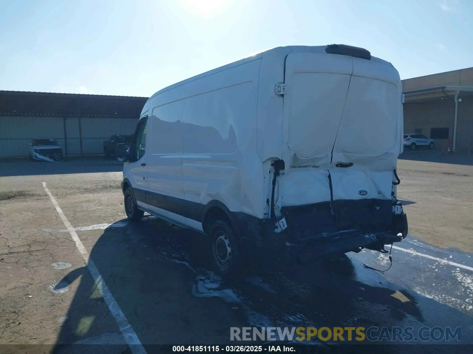 3 Photograph of a damaged car 1FTYR2CM6KKA46796 FORD TRANSIT-250 2019