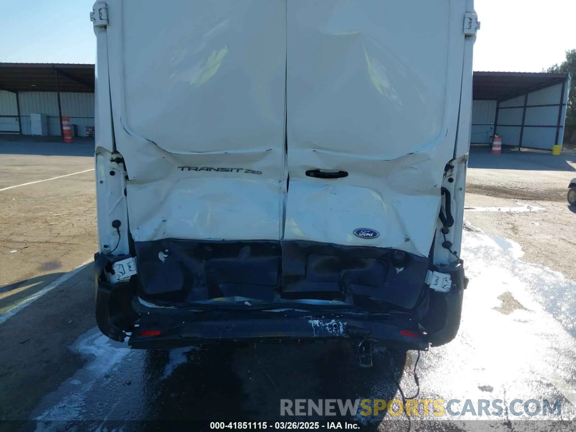 6 Photograph of a damaged car 1FTYR2CM6KKA46796 FORD TRANSIT-250 2019