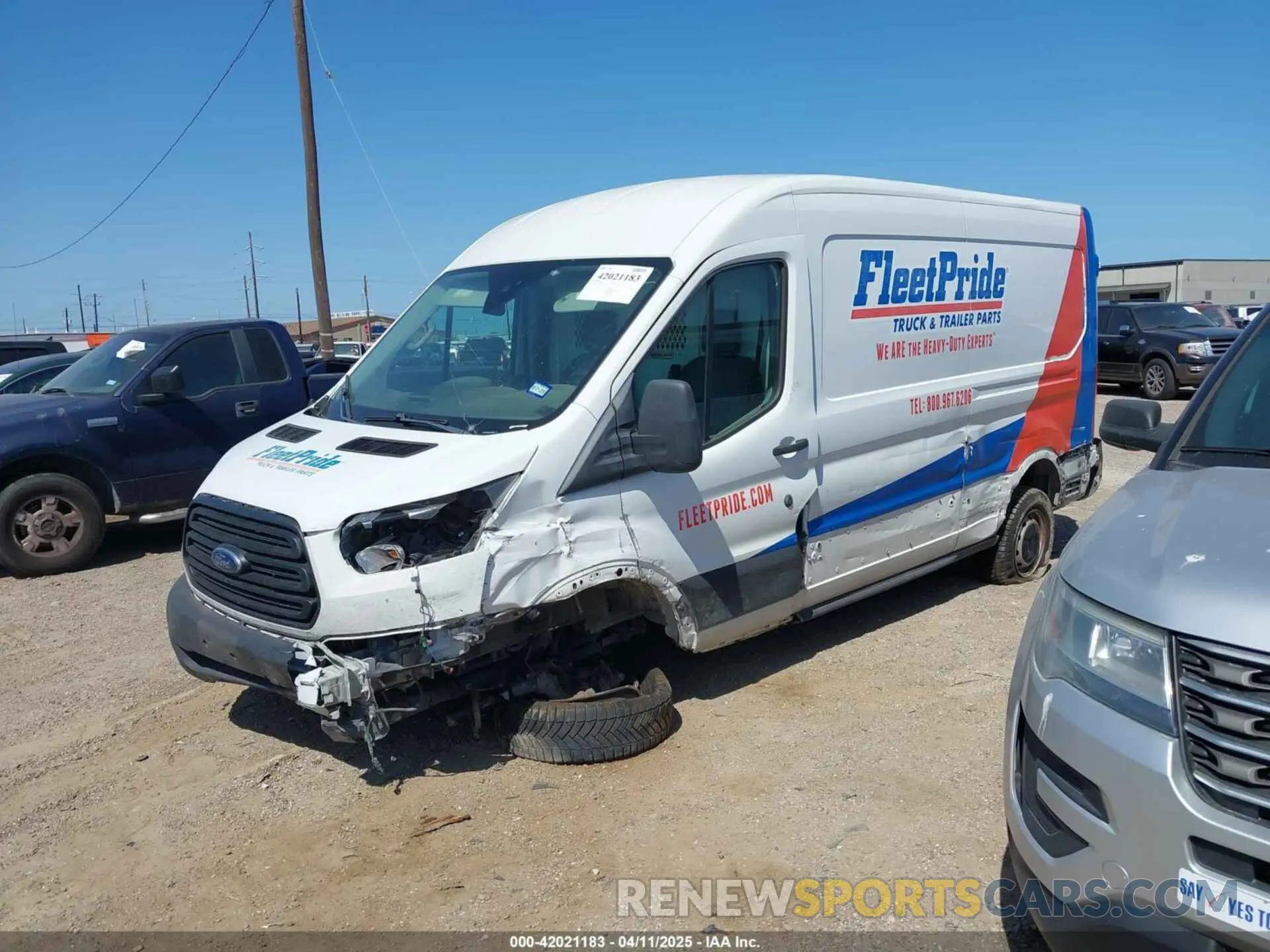 2 Photograph of a damaged car 1FTYR2CM6KKB19102 FORD TRANSIT-250 2019