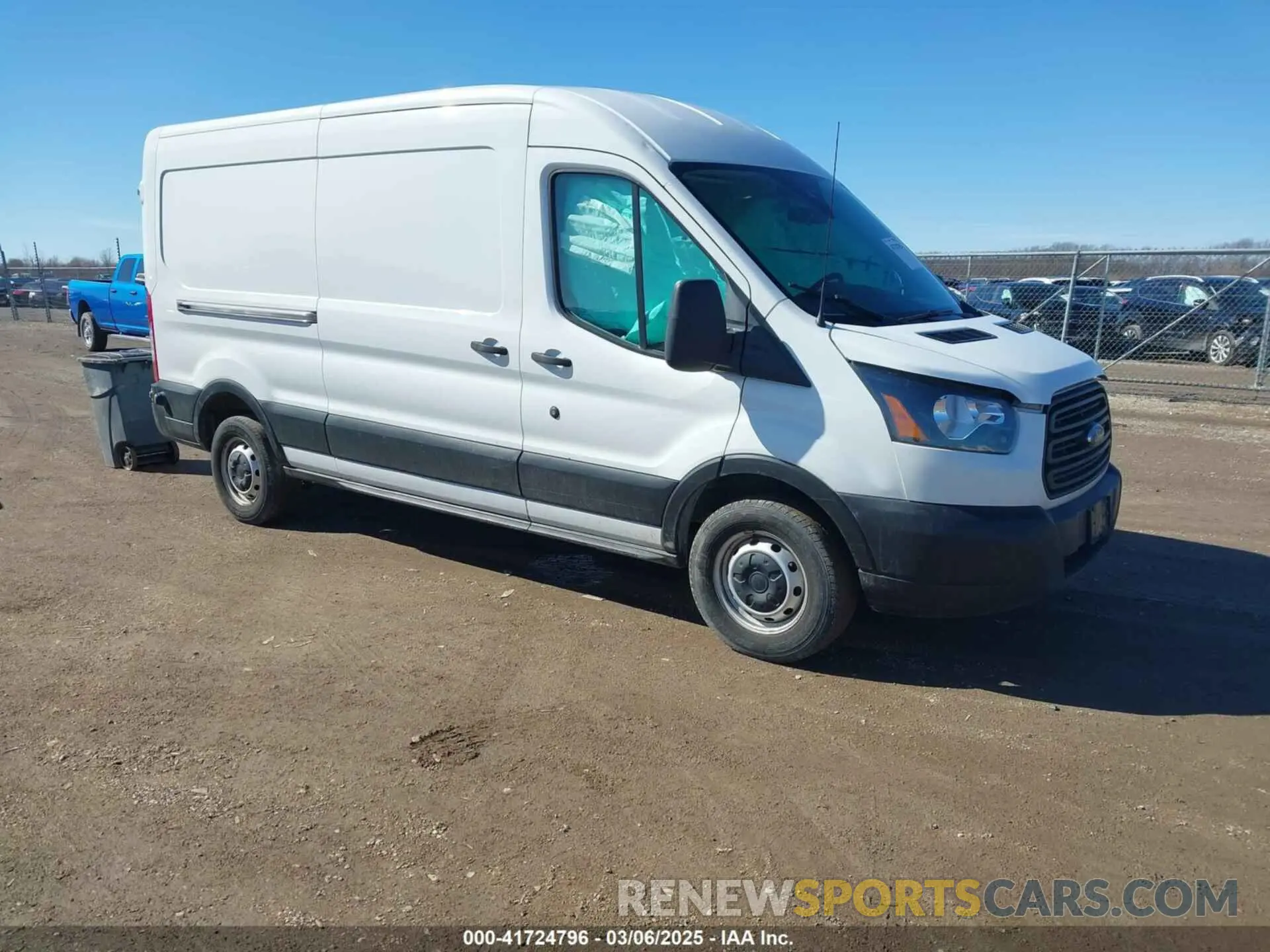 1 Photograph of a damaged car 1FTYR2CM6KKB24493 FORD TRANSIT-250 2019