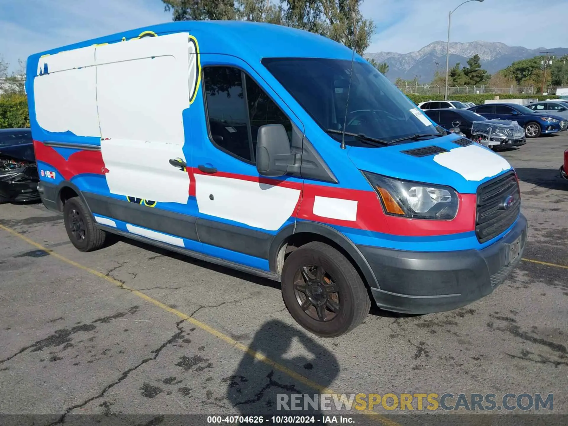1 Photograph of a damaged car 1FTYR2CM8KKA05005 FORD TRANSIT-250 2019