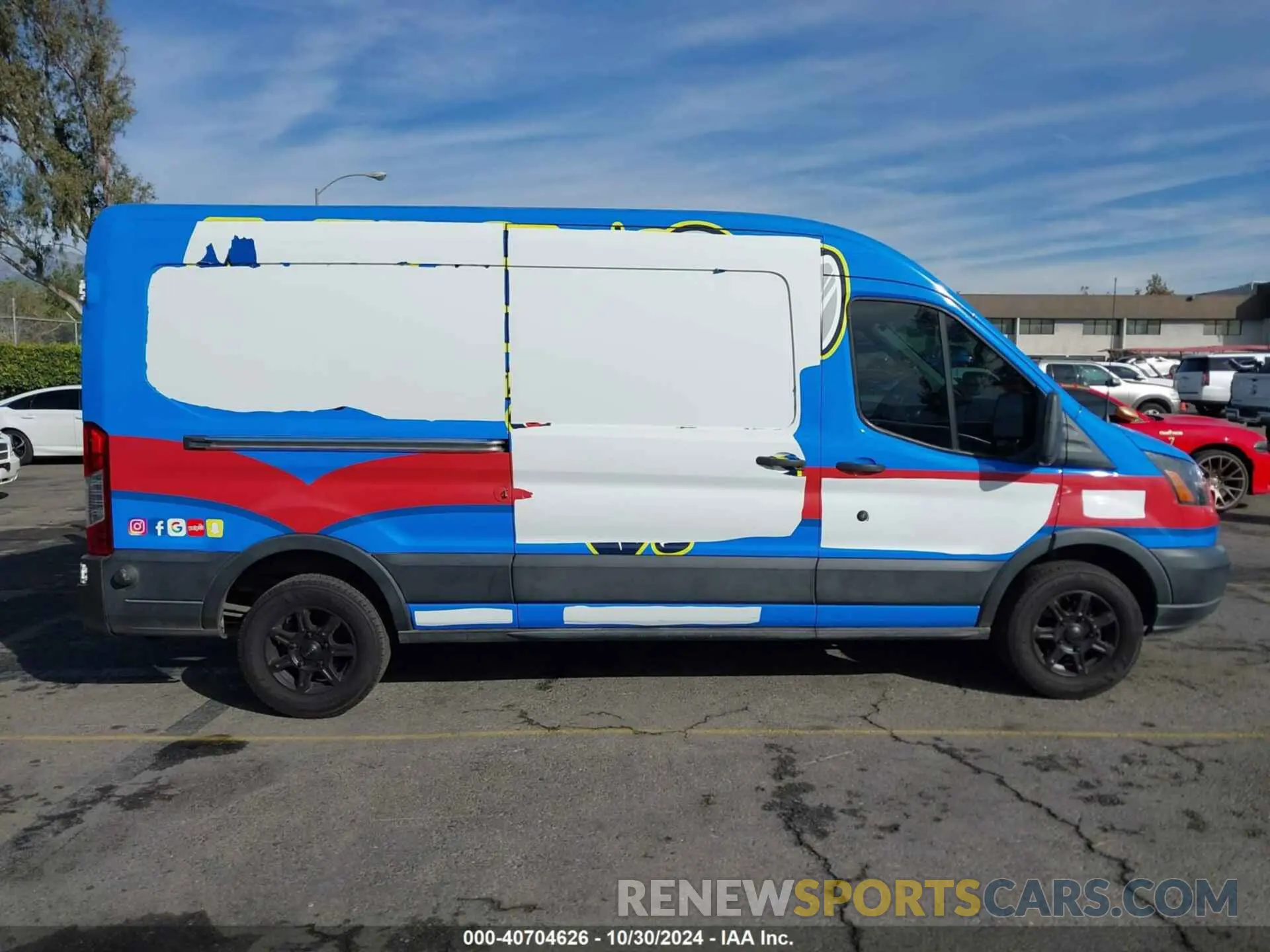 14 Photograph of a damaged car 1FTYR2CM8KKA05005 FORD TRANSIT-250 2019