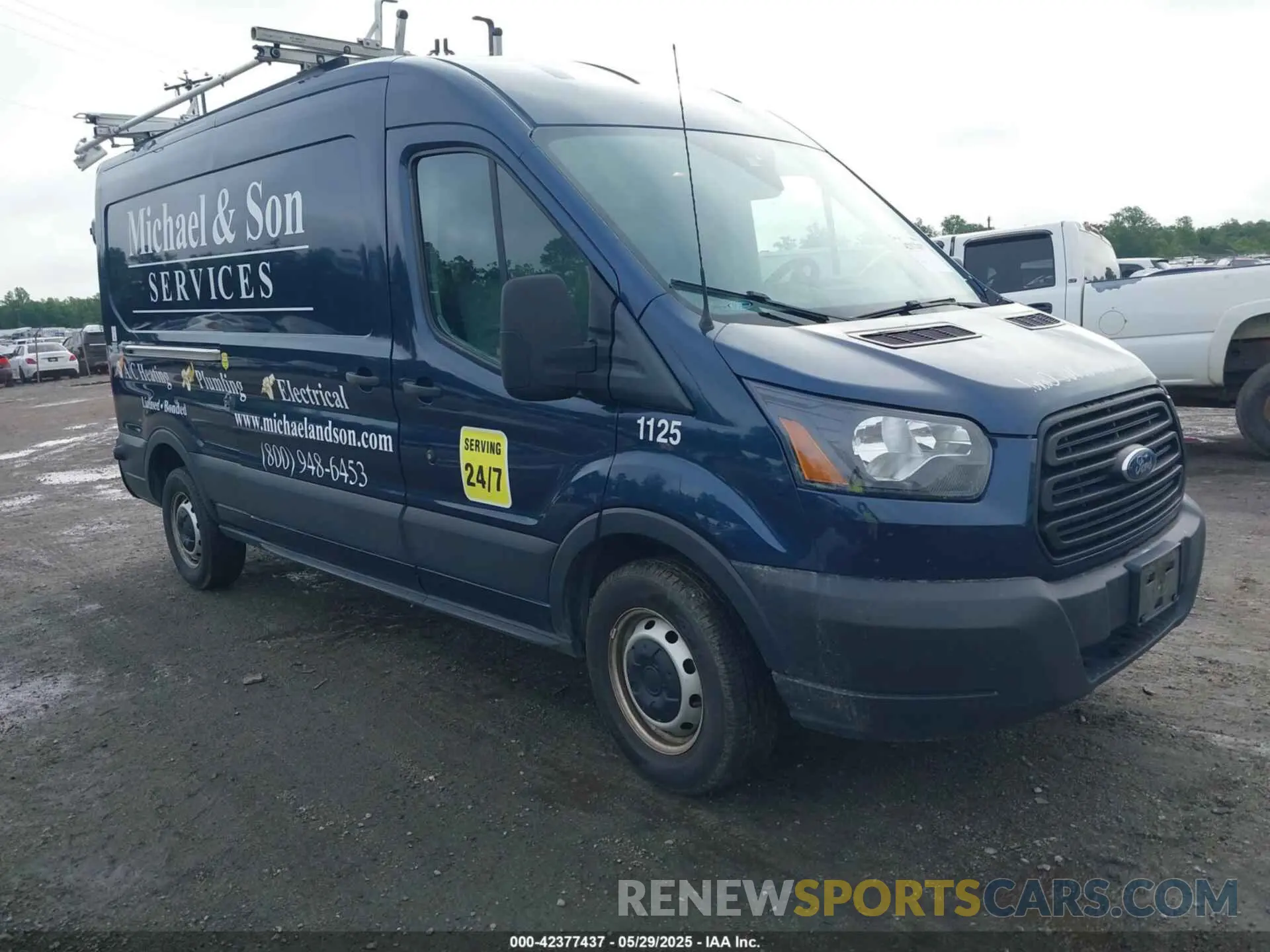 1 Photograph of a damaged car 1FTYR2CM8KKA11256 FORD TRANSIT-250 2019