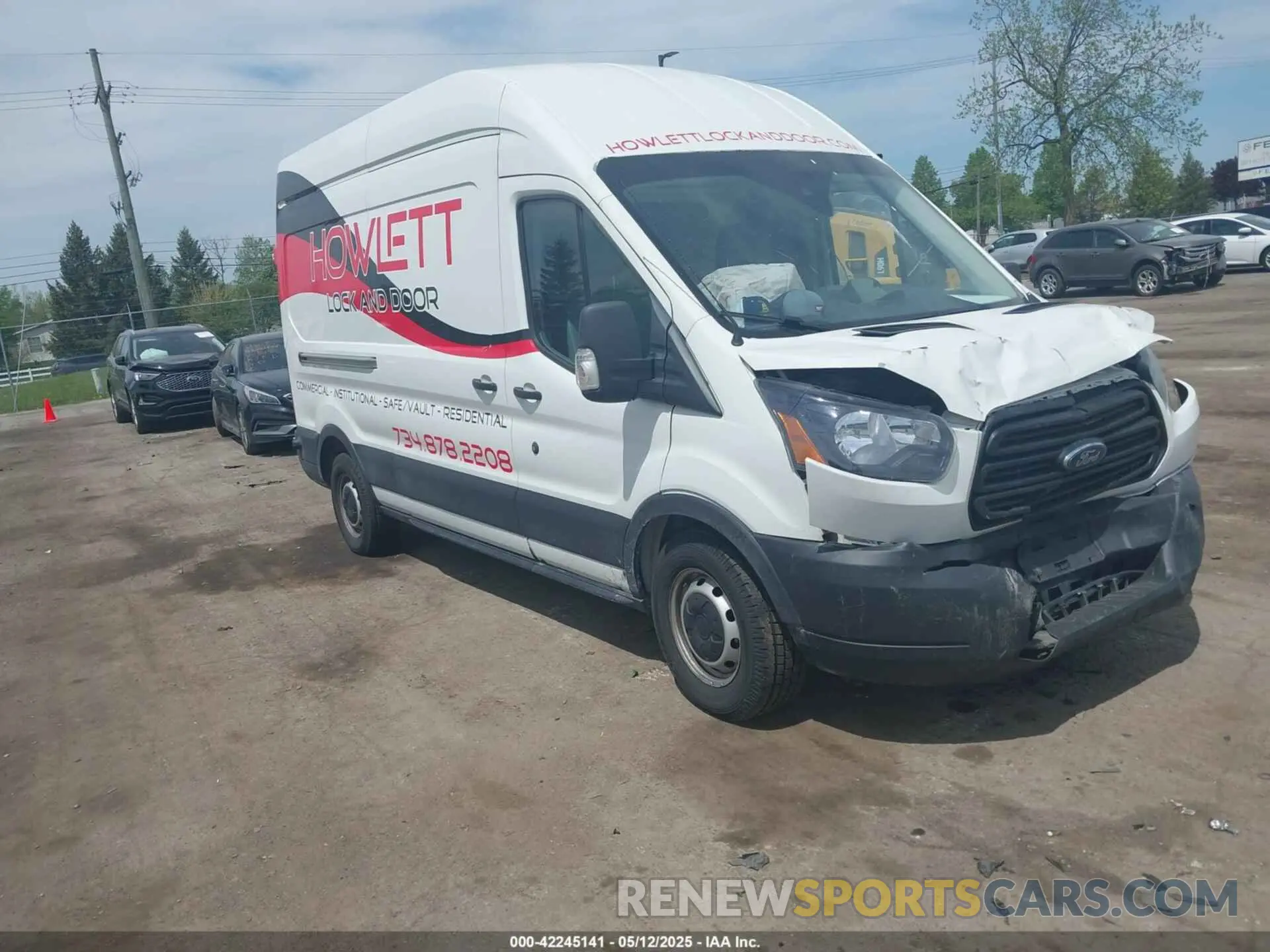 1 Photograph of a damaged car 1FTYR2XG0KKA22854 FORD TRANSIT-250 2019