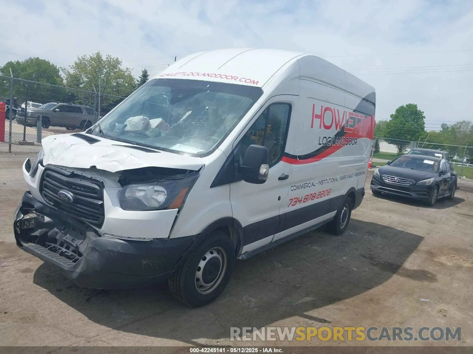 2 Photograph of a damaged car 1FTYR2XG0KKA22854 FORD TRANSIT-250 2019