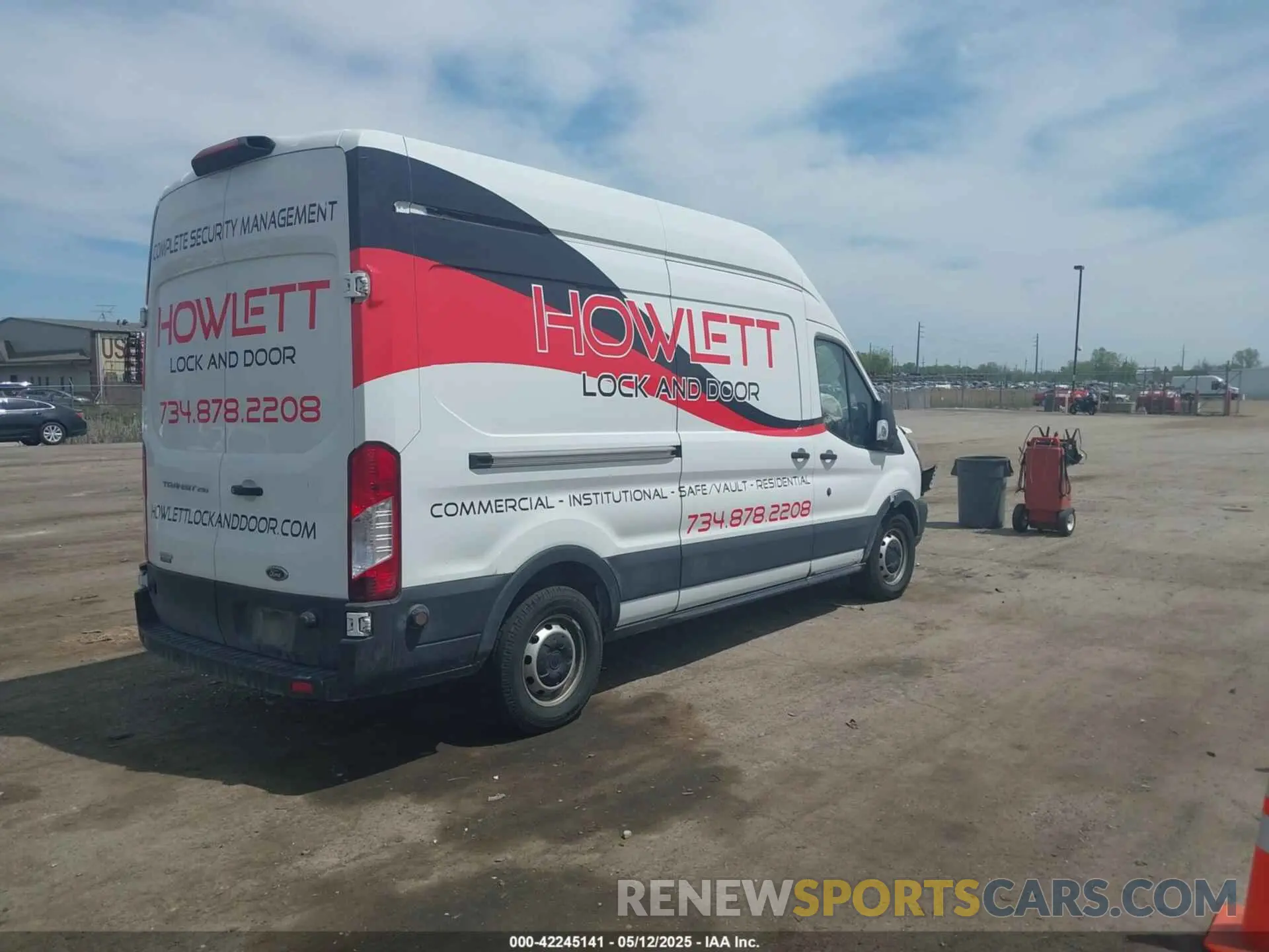 4 Photograph of a damaged car 1FTYR2XG0KKA22854 FORD TRANSIT-250 2019