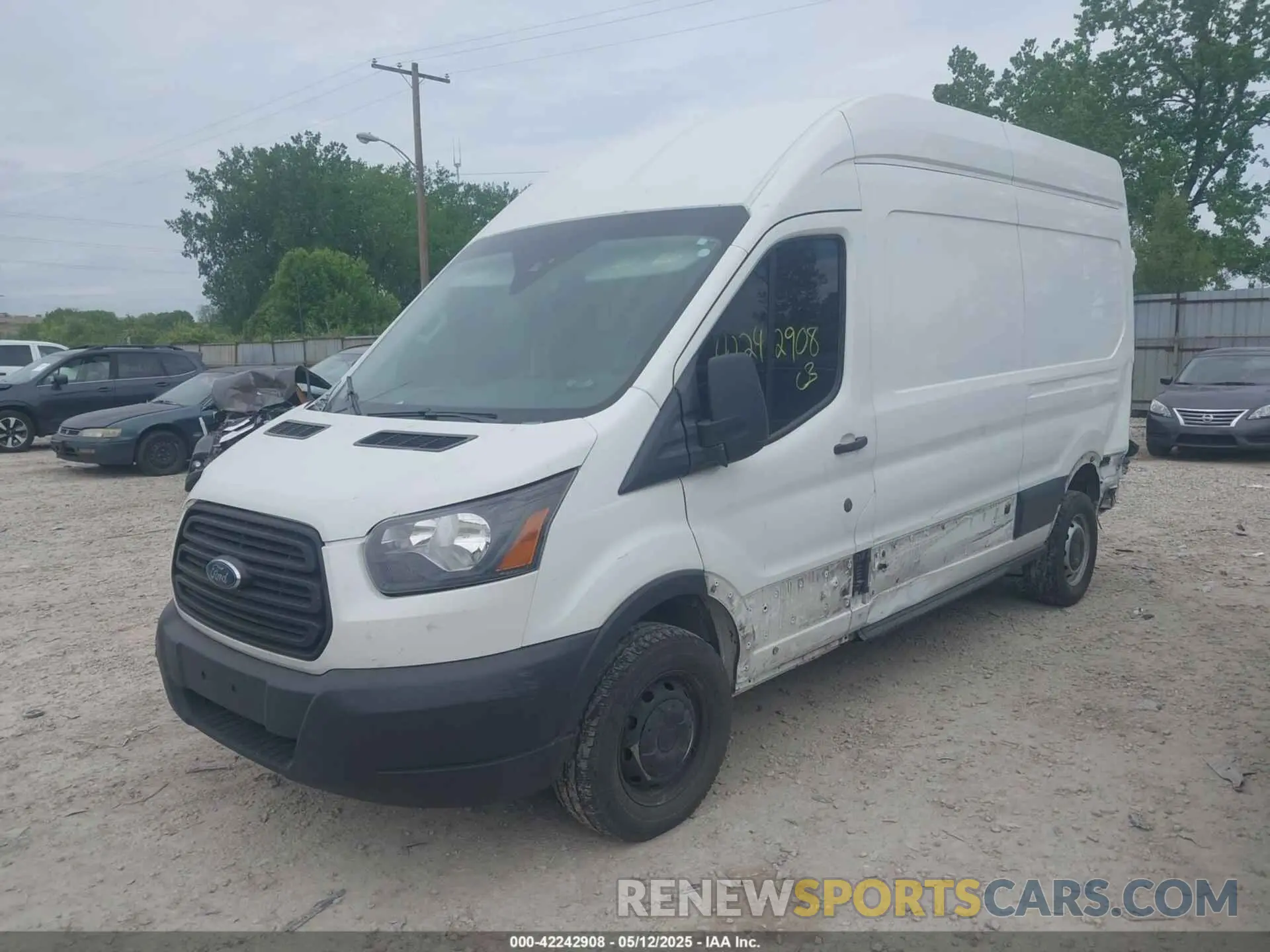 2 Photograph of a damaged car 1FTYR2XM6KKB14847 FORD TRANSIT-250 2019