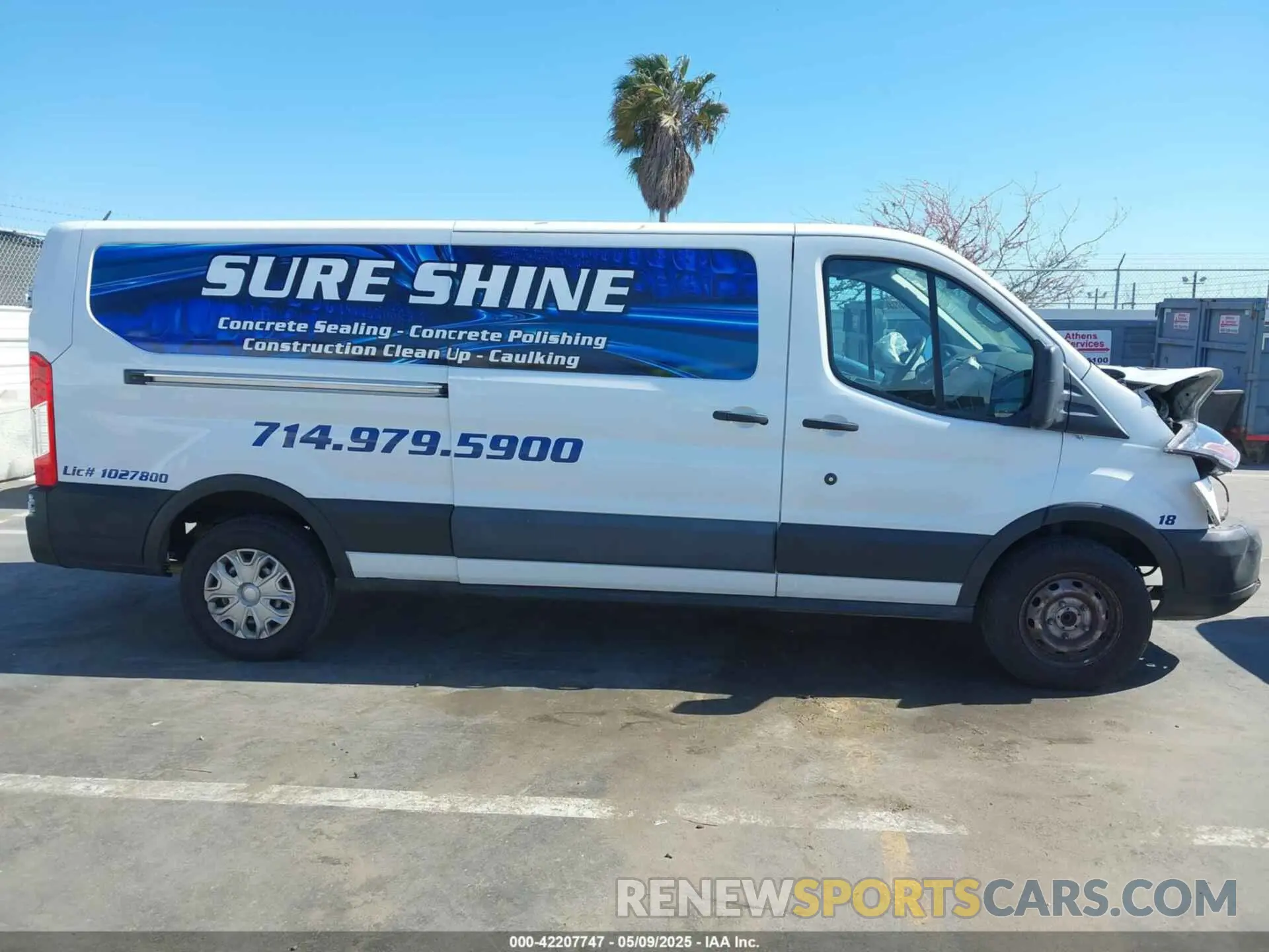 14 Photograph of a damaged car 1FTYR2YM2KKA85216 FORD TRANSIT-250 2019