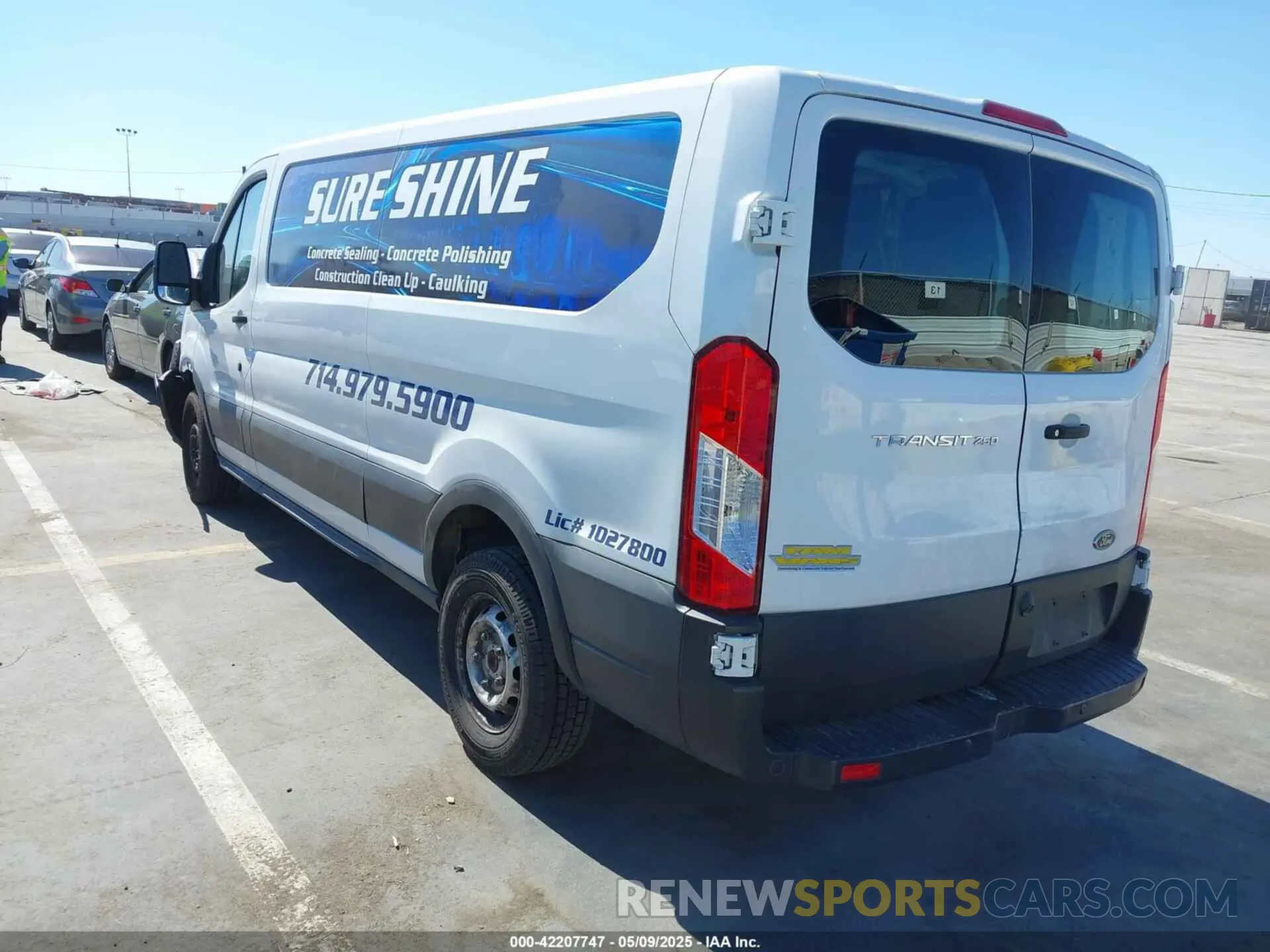 3 Photograph of a damaged car 1FTYR2YM2KKA85216 FORD TRANSIT-250 2019