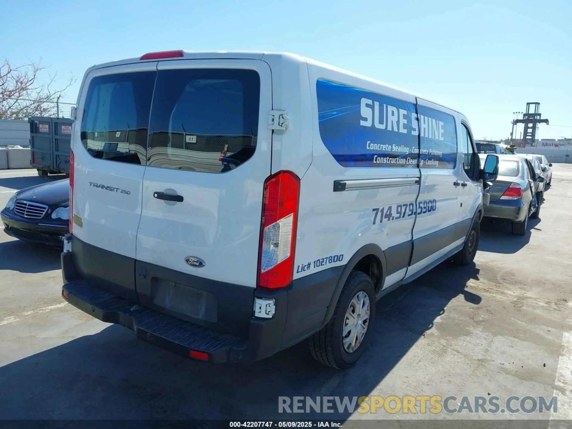 4 Photograph of a damaged car 1FTYR2YM2KKA85216 FORD TRANSIT-250 2019