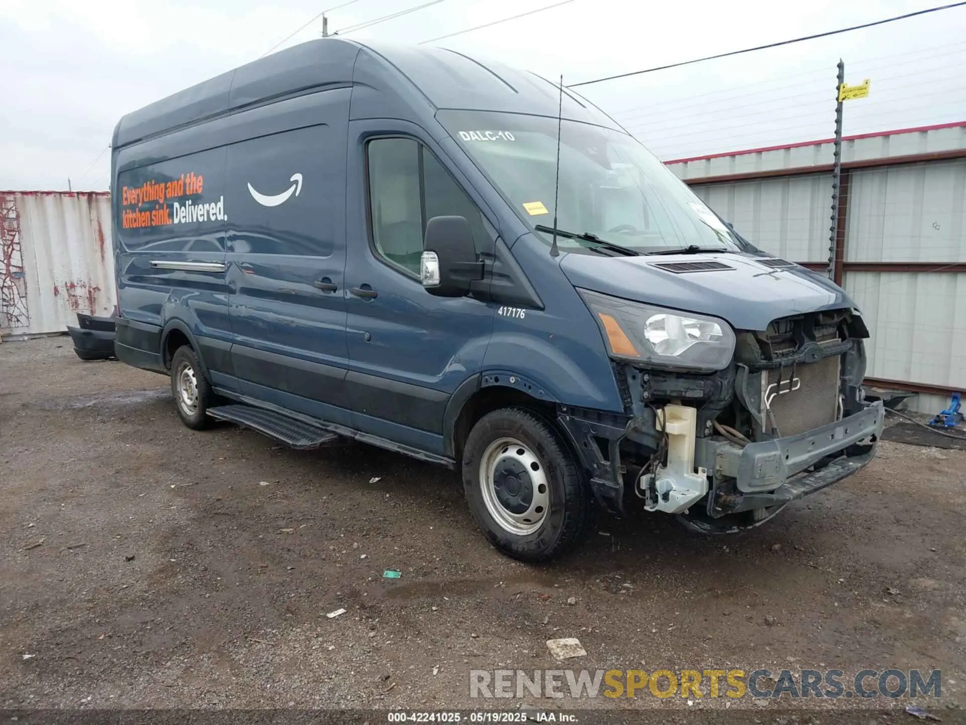 1 Photograph of a damaged car 1FTYR3XM9KKB32863 FORD TRANSIT-250 2019