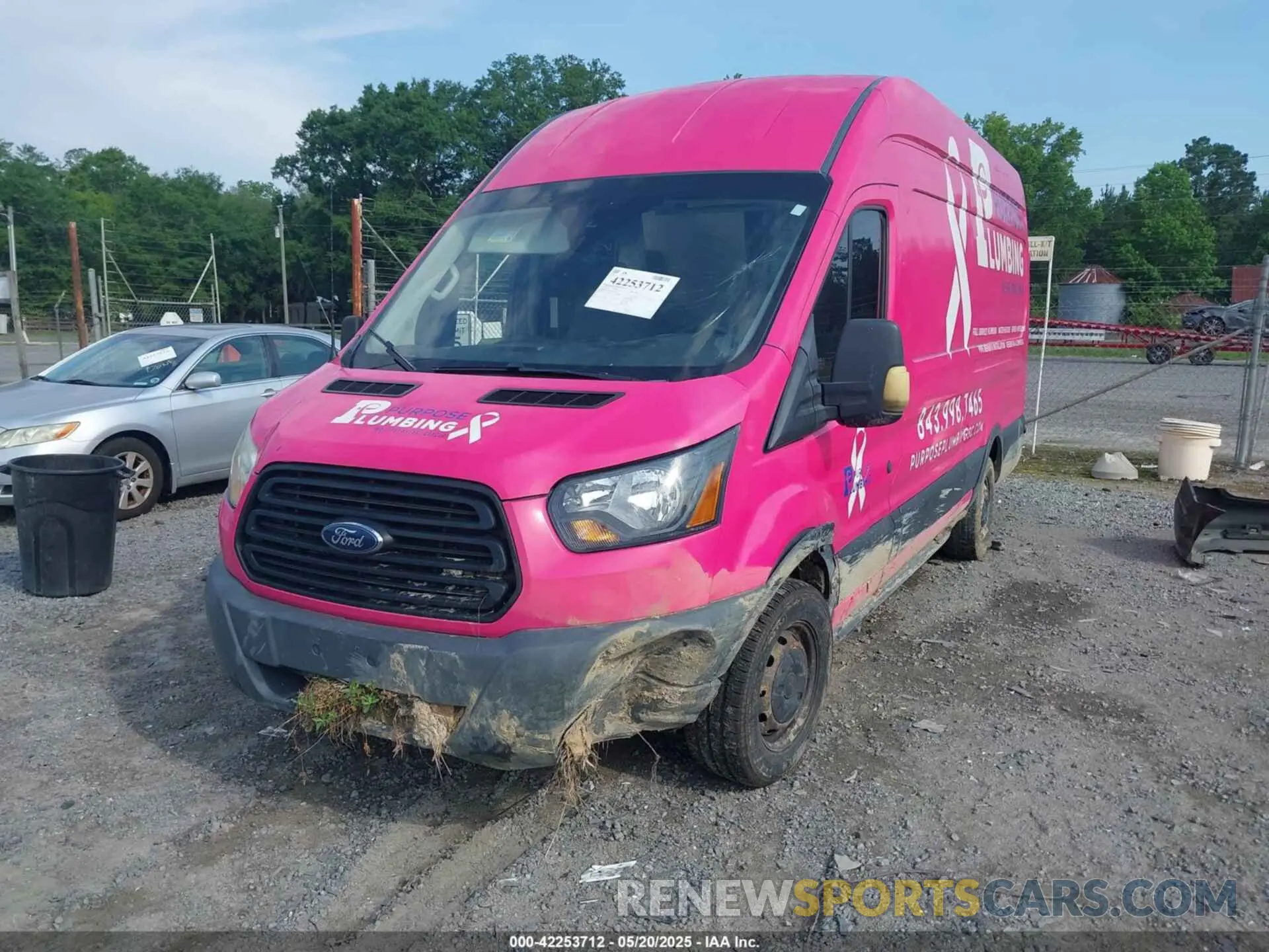 2 Photograph of a damaged car 1FTYR3XMXKKB33312 FORD TRANSIT-250 2019