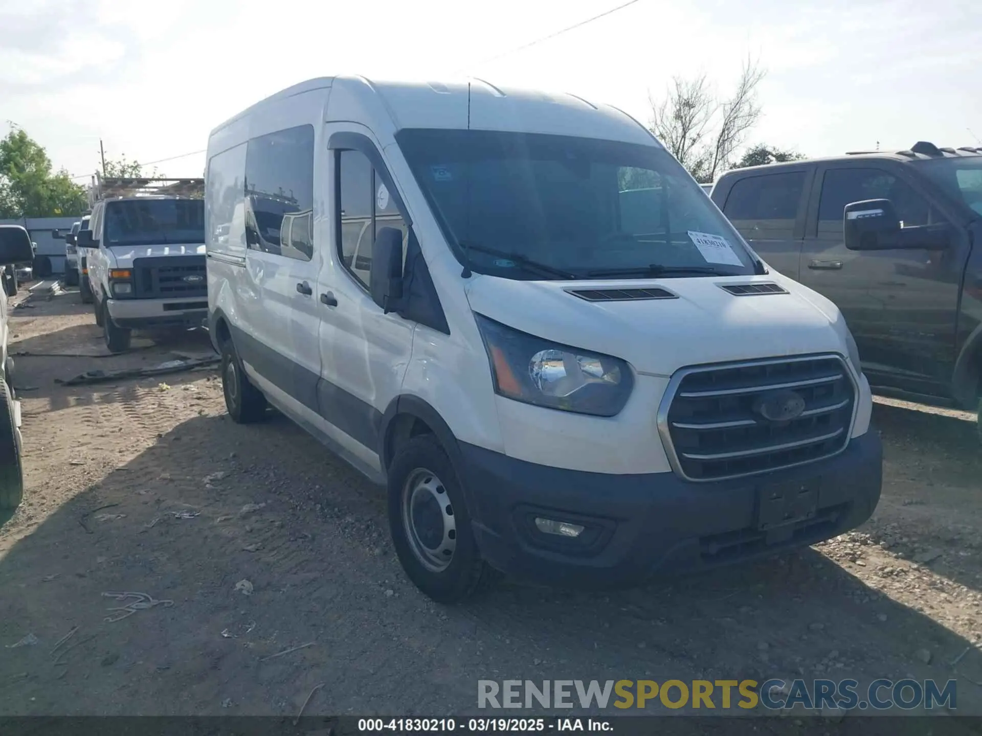 1 Photograph of a damaged car 1FTBR1C81LKB10957 FORD TRANSIT-250 2020