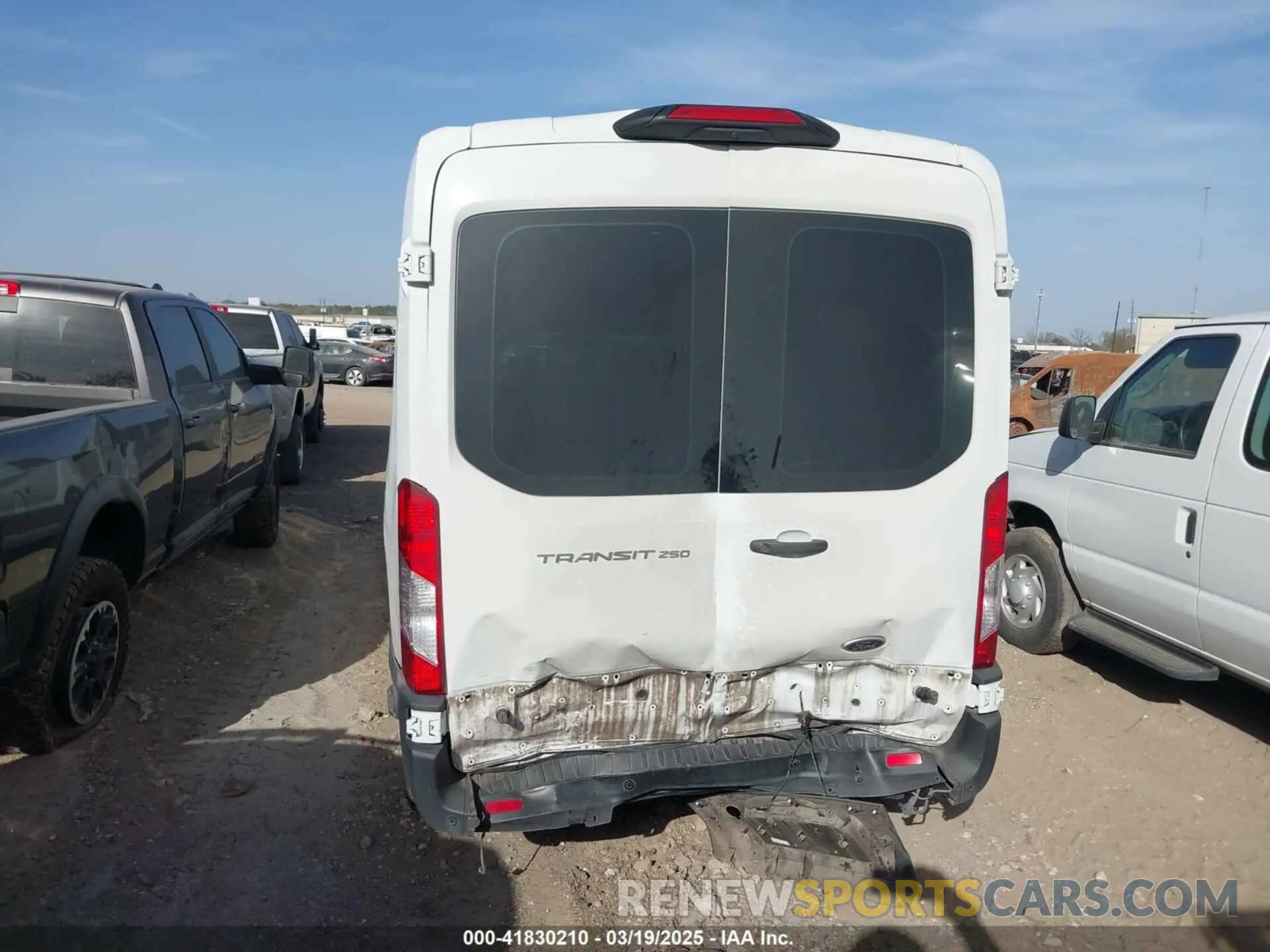 16 Photograph of a damaged car 1FTBR1C81LKB10957 FORD TRANSIT-250 2020