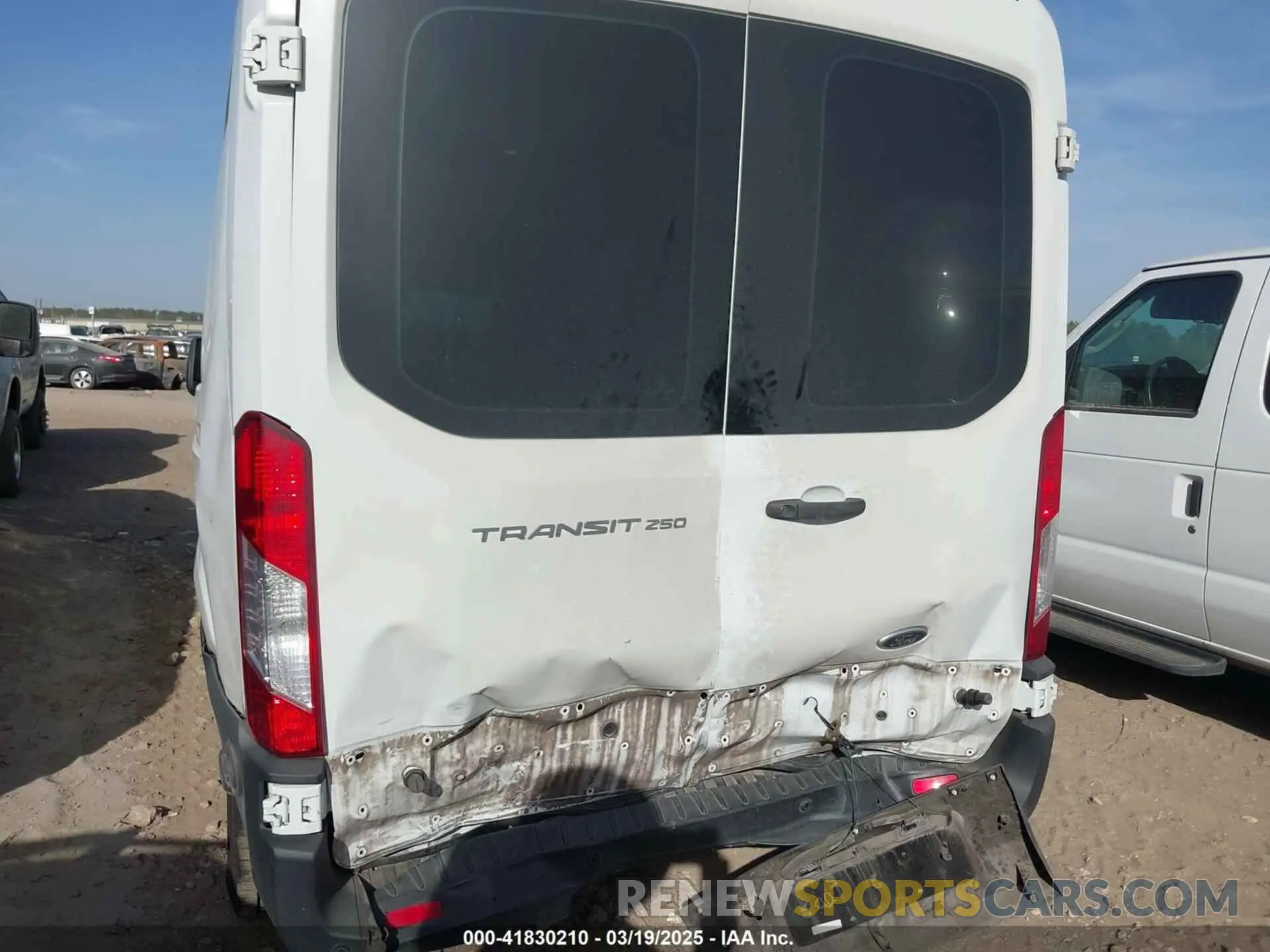 6 Photograph of a damaged car 1FTBR1C81LKB10957 FORD TRANSIT-250 2020