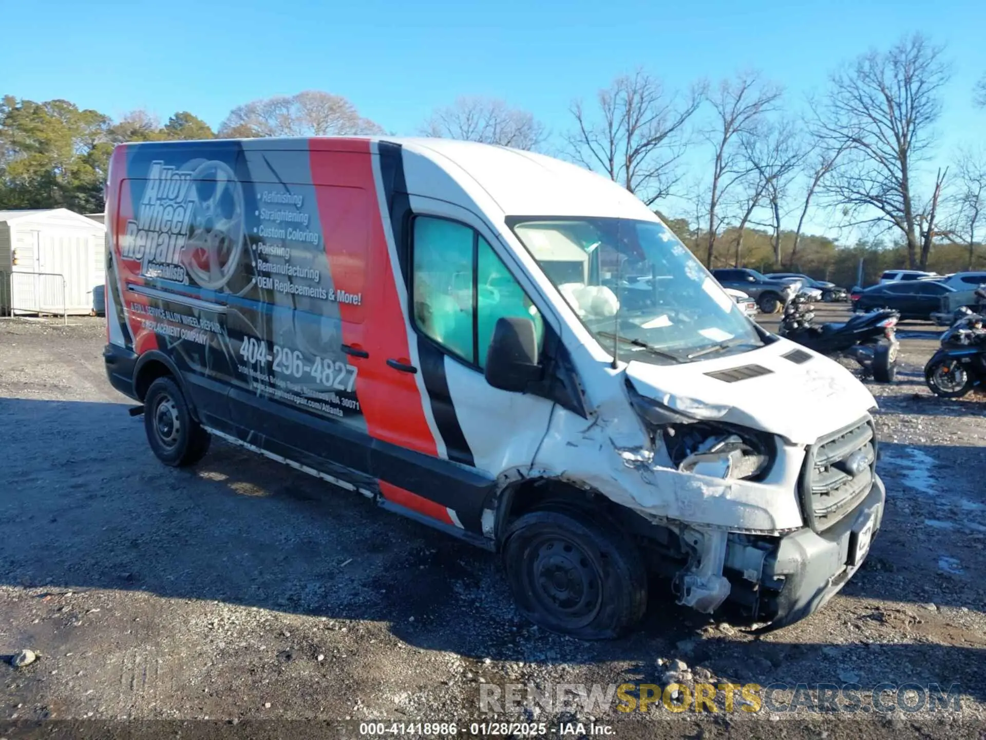 1 Photograph of a damaged car 1FTBR1C81LKB67434 FORD TRANSIT-250 2020