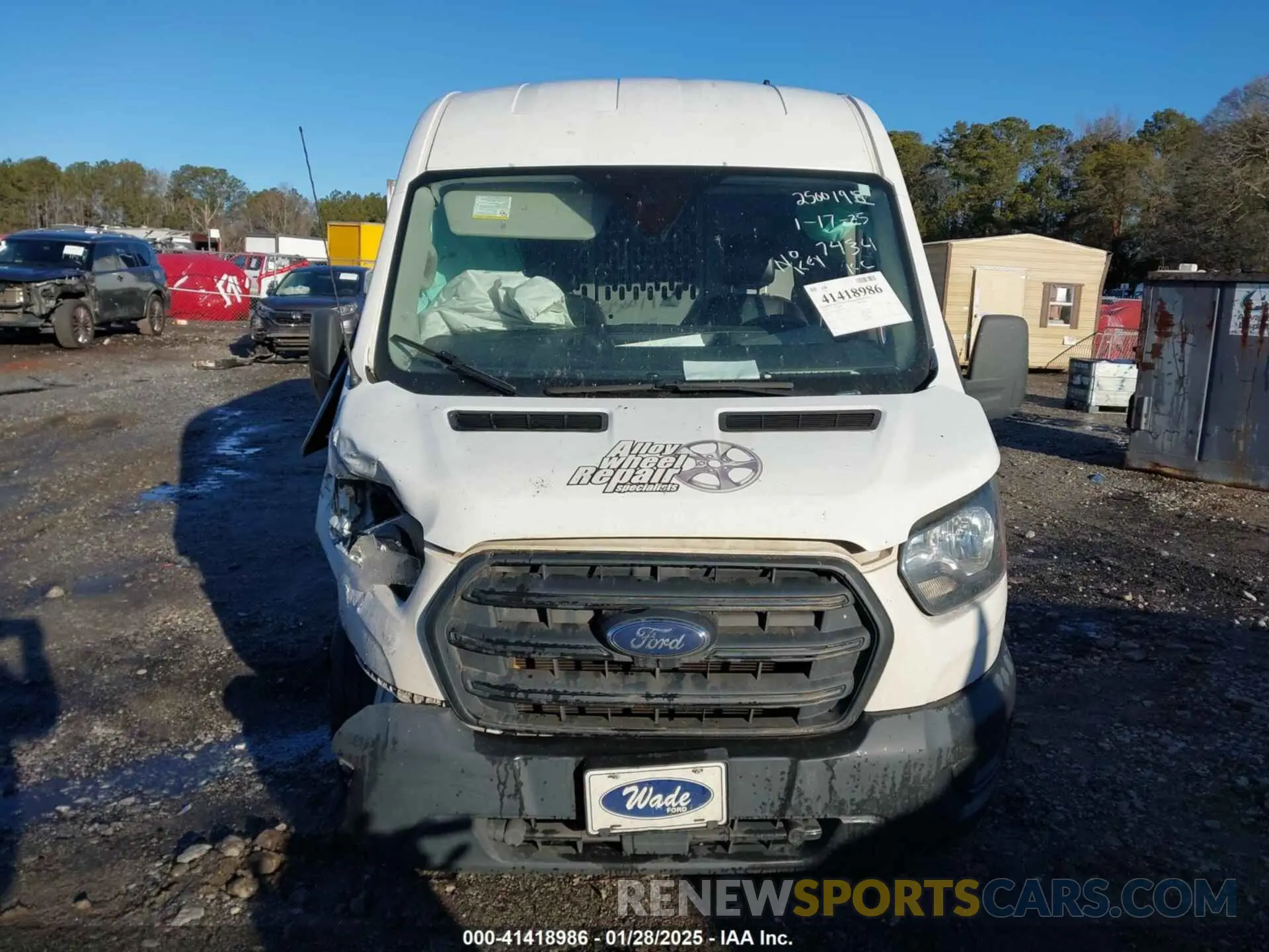 11 Photograph of a damaged car 1FTBR1C81LKB67434 FORD TRANSIT-250 2020