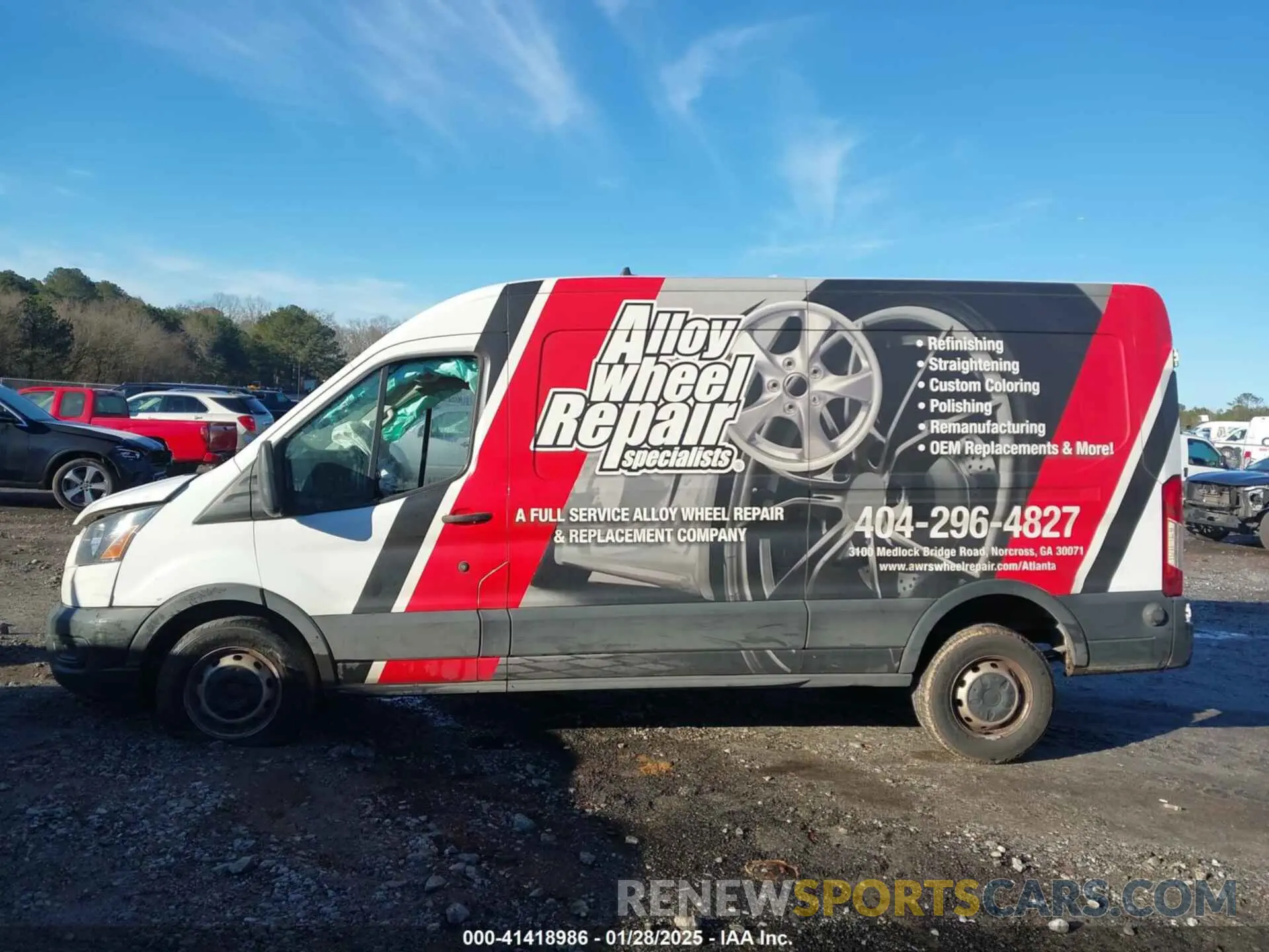 13 Photograph of a damaged car 1FTBR1C81LKB67434 FORD TRANSIT-250 2020