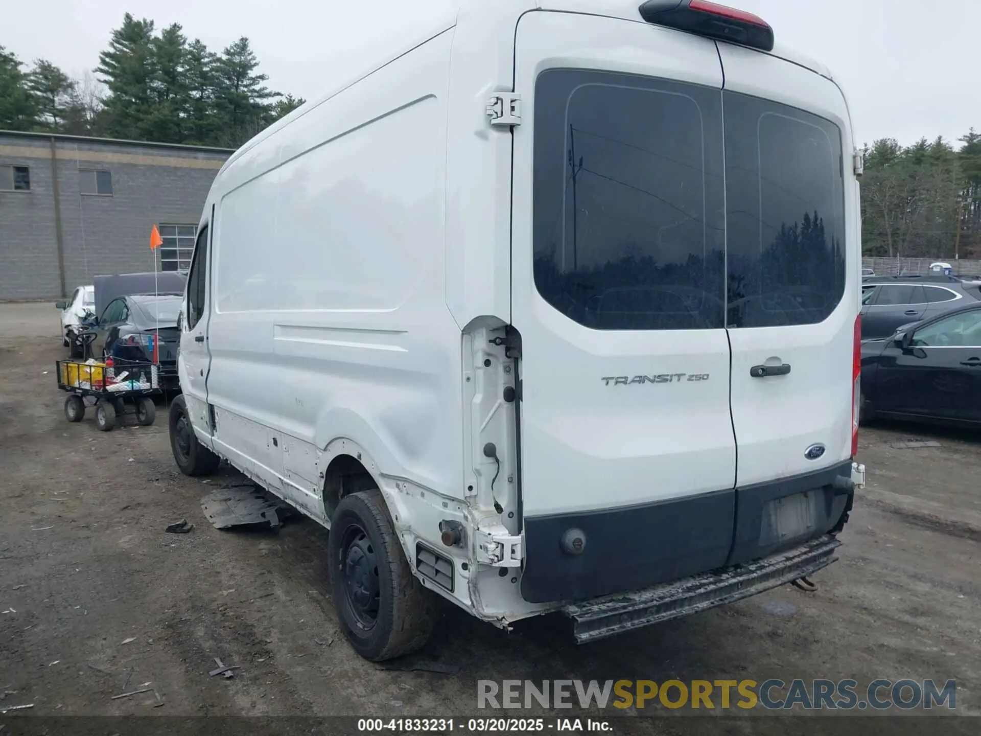 14 Photograph of a damaged car 1FTBR1C82LKA10849 FORD TRANSIT-250 2020